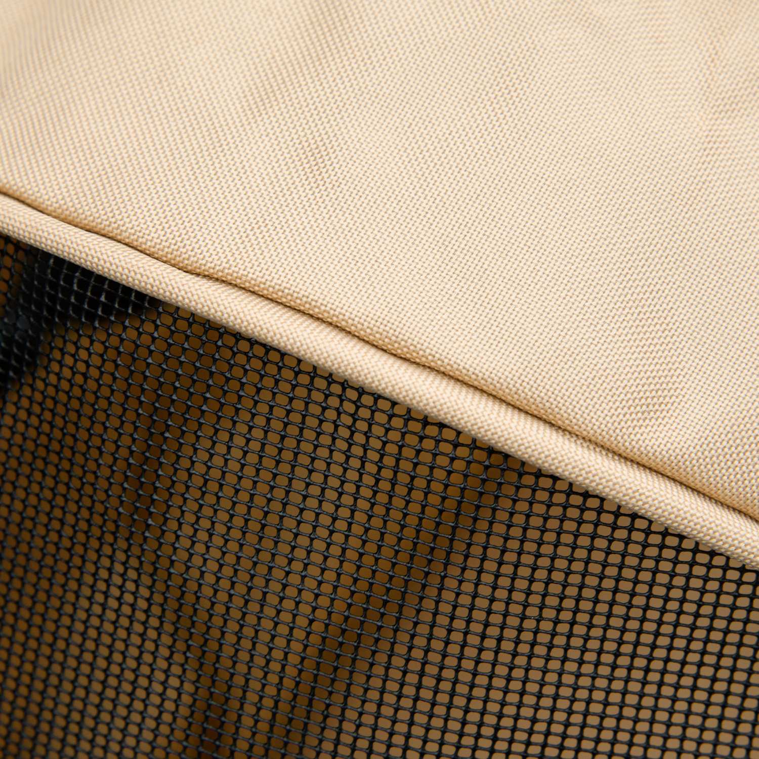 Hopfällbar husdjursvagn för små hundar & katter, Khaki 67x45x96 cm