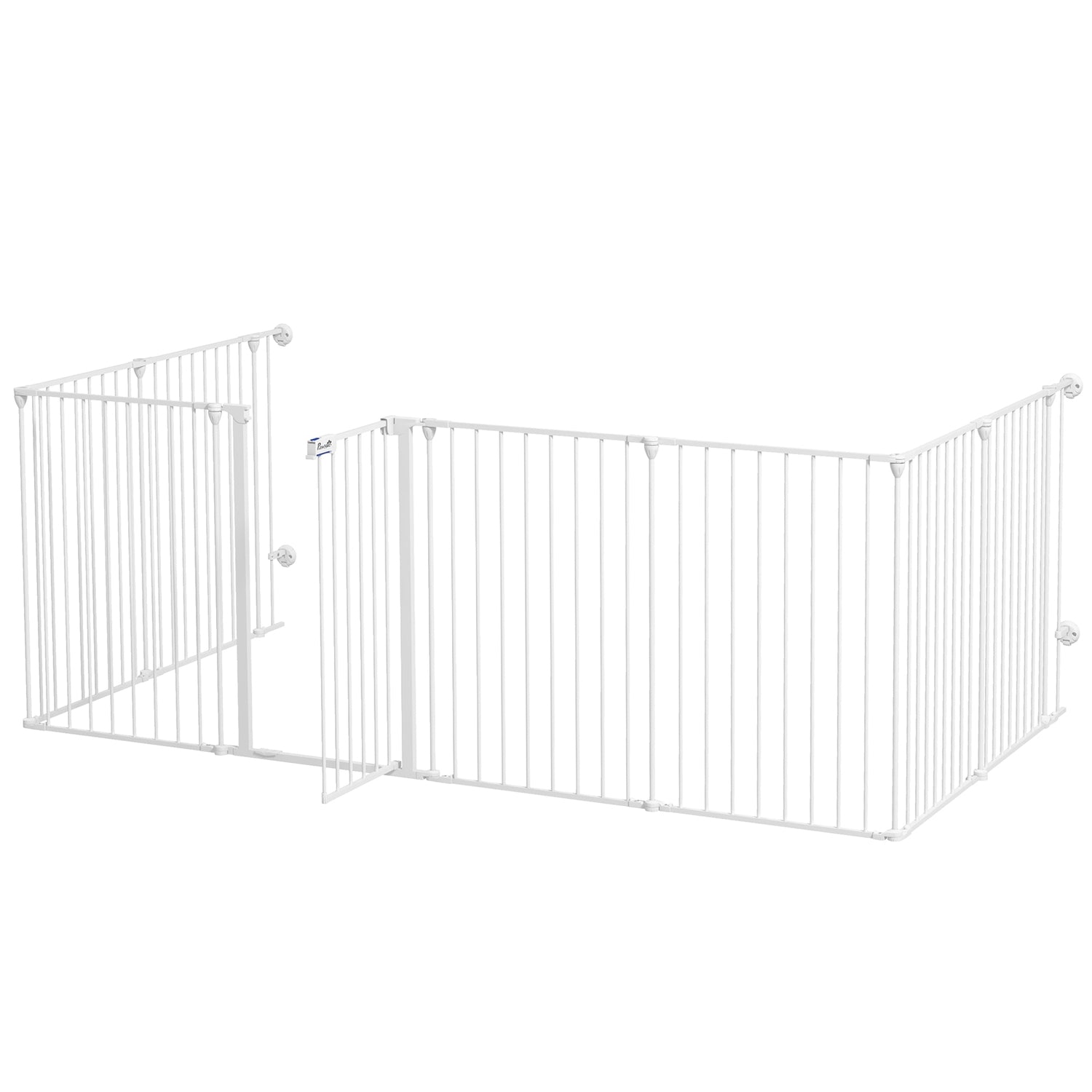 Hundlekhage, 90 cm hög, hopfällbar 8-panels utomhushölje
