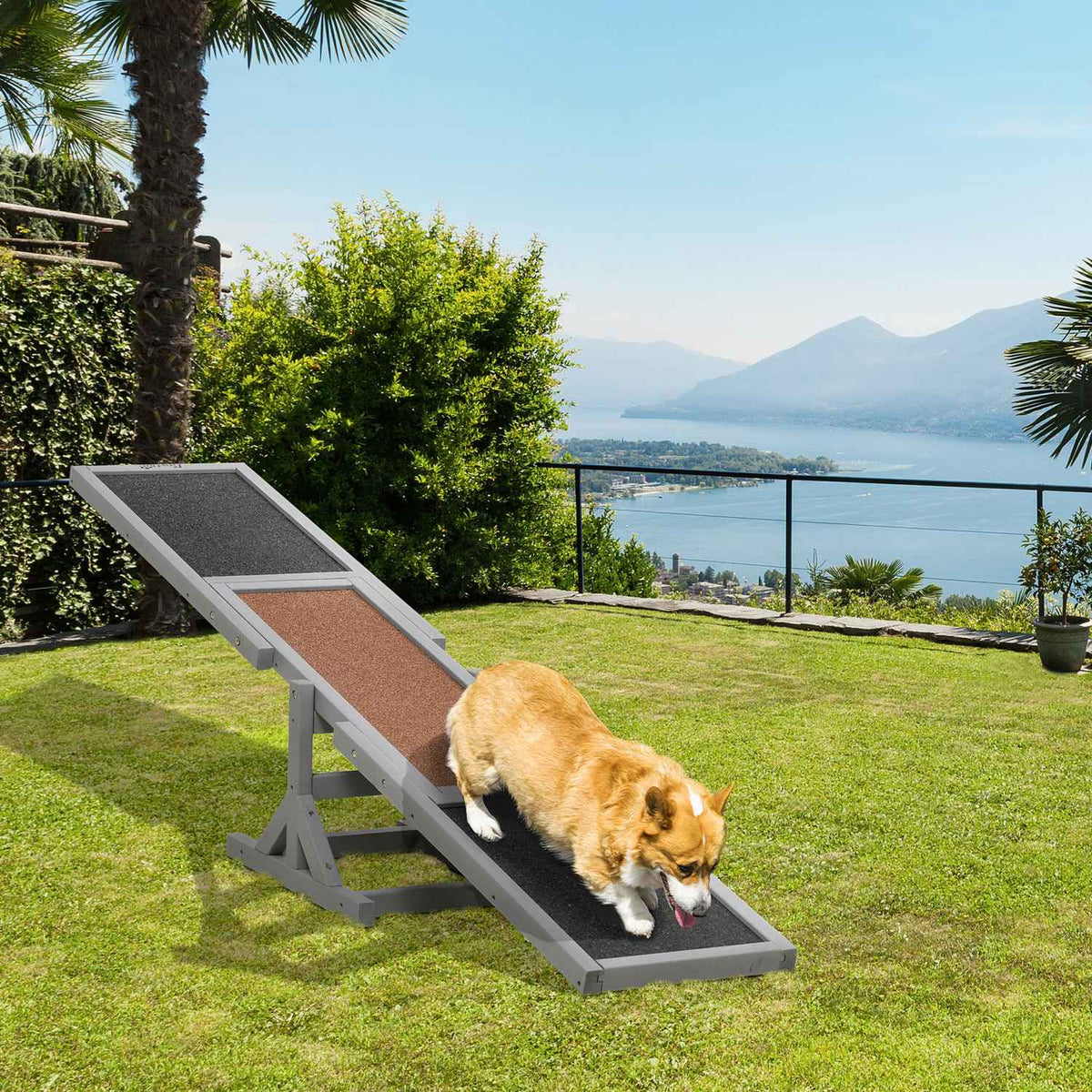 Hunderocker i tre for store raser, 180x30x30cm