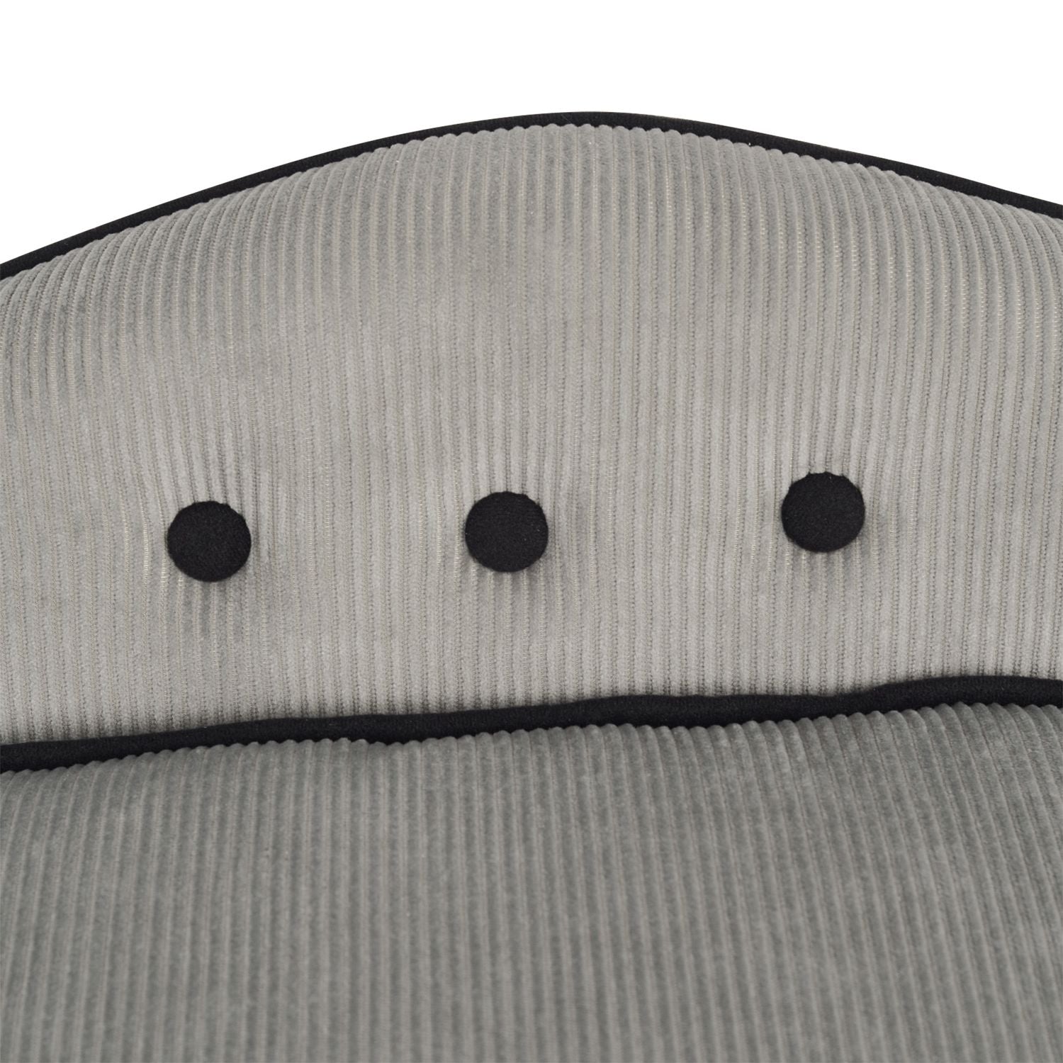 Mysig grå hundsäng – Trä & plysch, 66,5x45x35,5 Cm