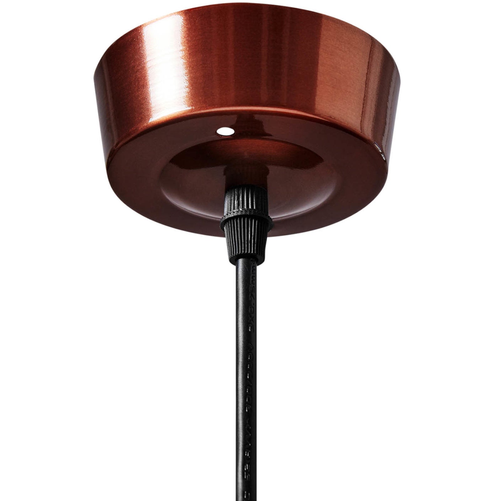 Infraröd IR värmelampa för fat, hängande, mässing dia. 19 cm 250 W
