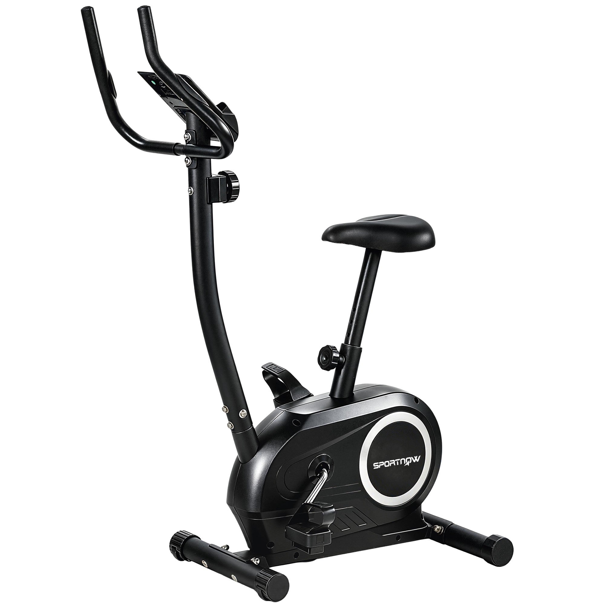 Inomhusmotionscykel, Bluetooth-app, LCD, 8-nivåers magnetisk