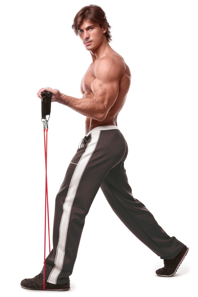 Iron Gym - Resistance tube trainer - Röd
