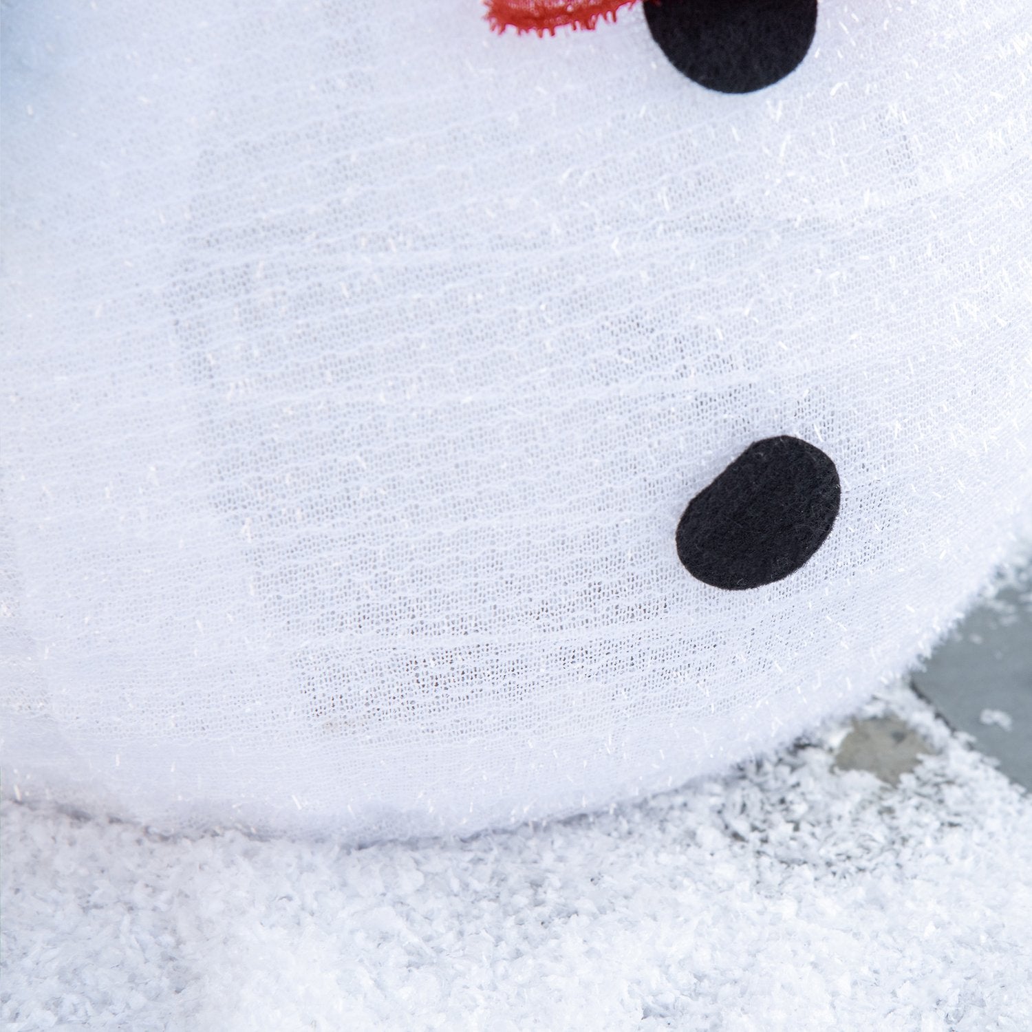 Snowman Juldekoration med LED-lampor, väderbeständig