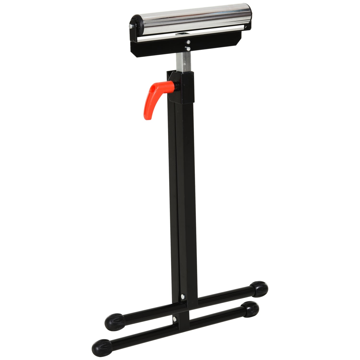 Justerbar rullbock – metall, 90 kg kapacitet, svart