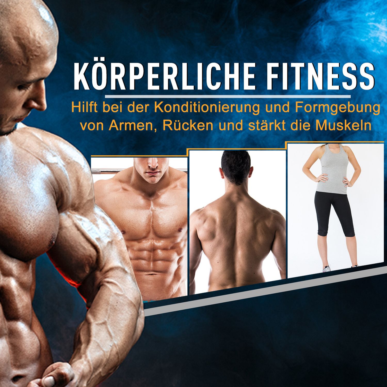 Justerbart 25 kg hantelset med 12 plattor för fitness