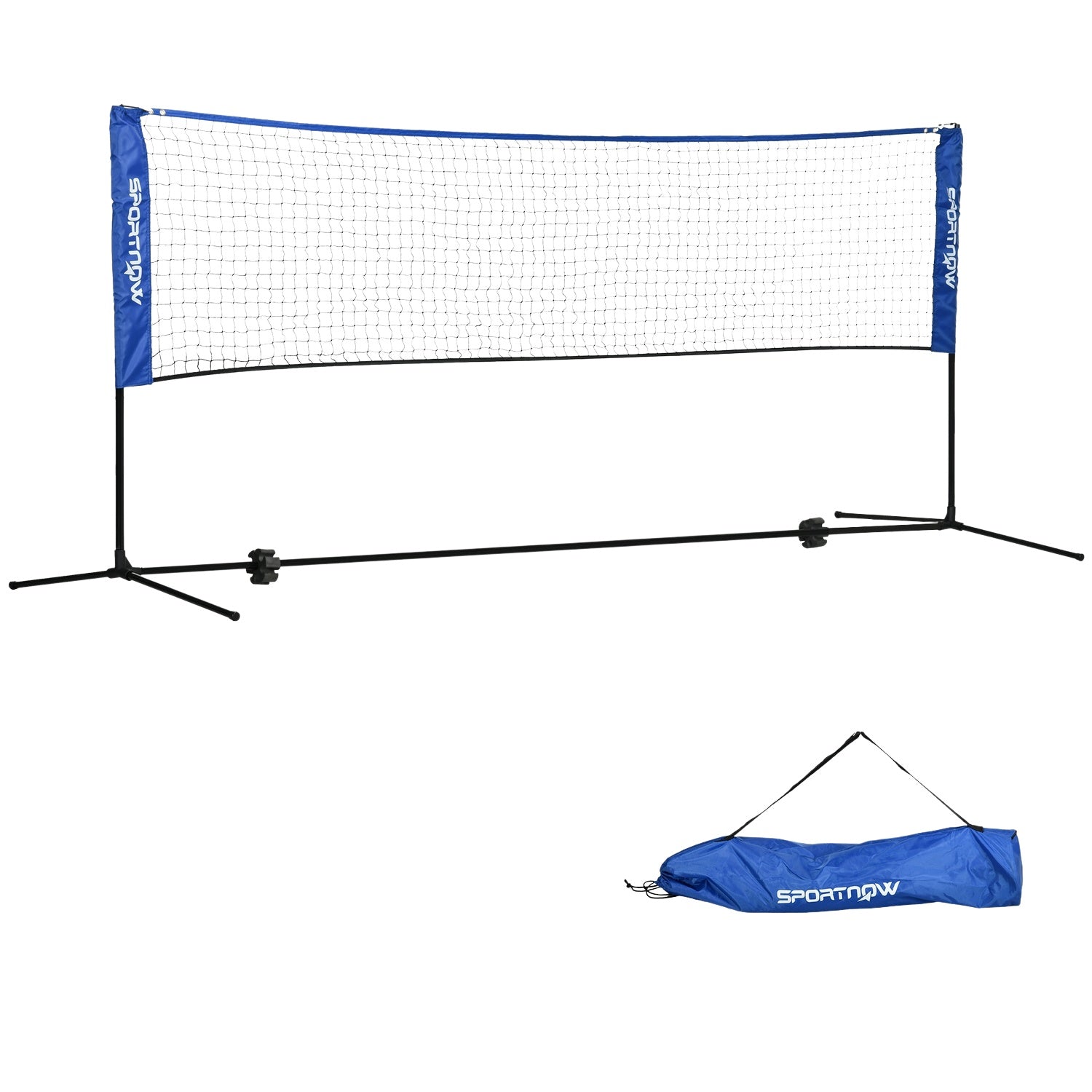 Justerbart badminton- och tennisnätset – inomhus/utomhusbruk