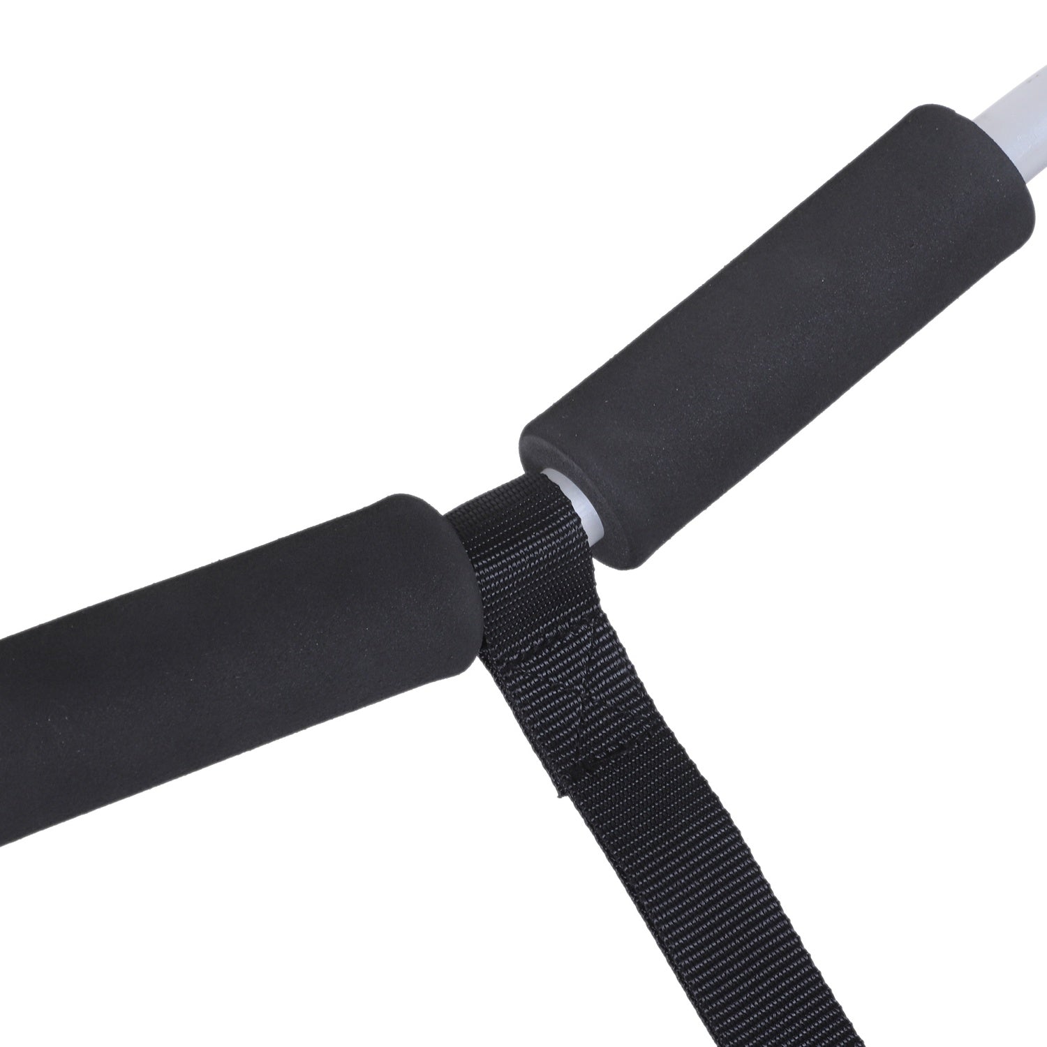 Kanot- och kajakvagn, hopfällbar med PU-hjul, 90 kg kapacitet