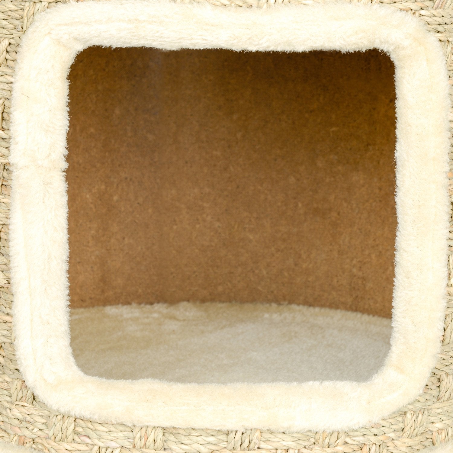 Cat Tower – 37 cm Sisal fat, dubbelnivå, Khaki