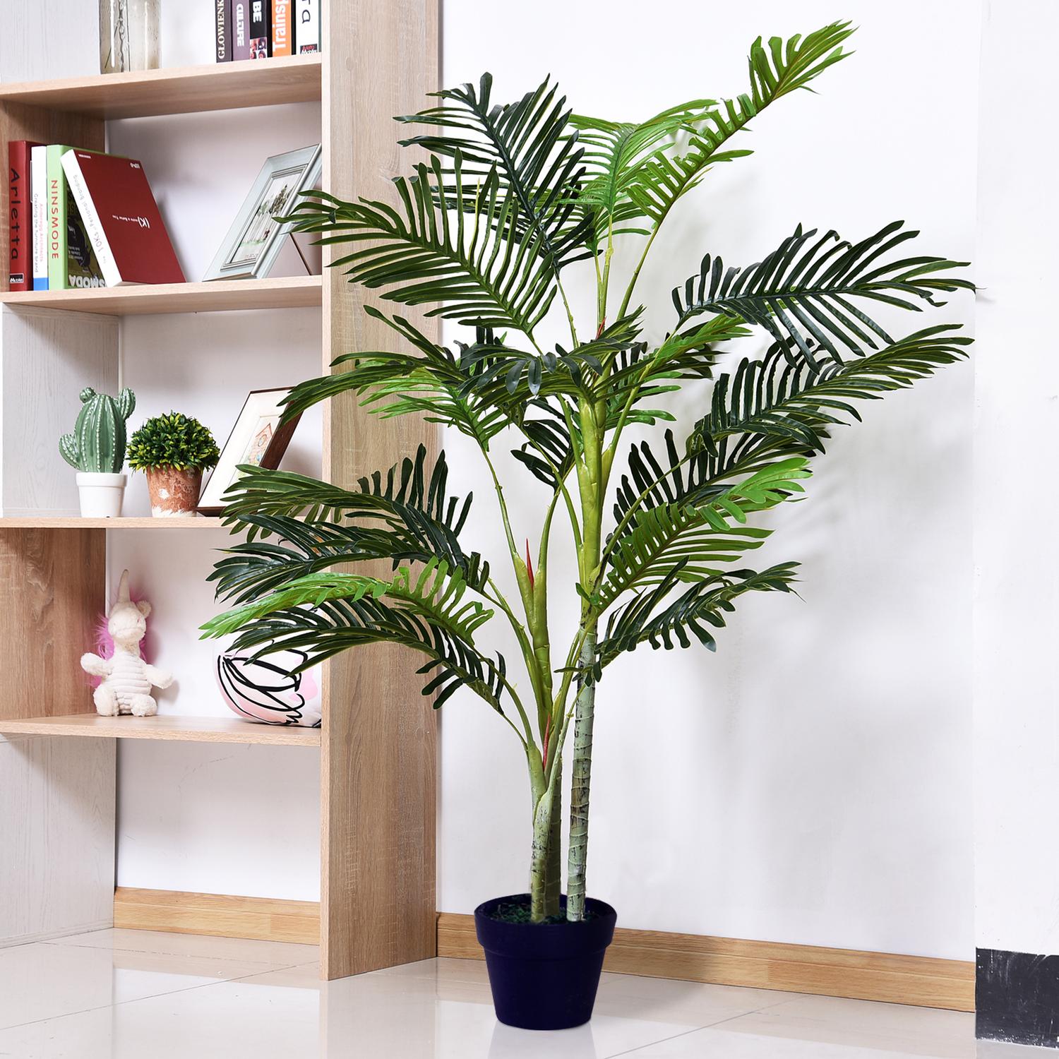 Stor konstgjord palm, 150cm, Inomhus/Utomhusdekor