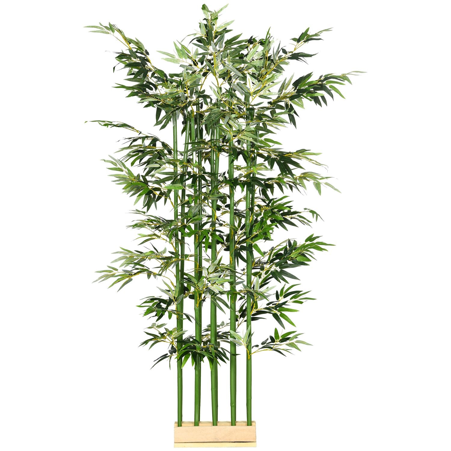 Konstgjord bambuplanta, 180cm, furukruka, inomhus/utomhus