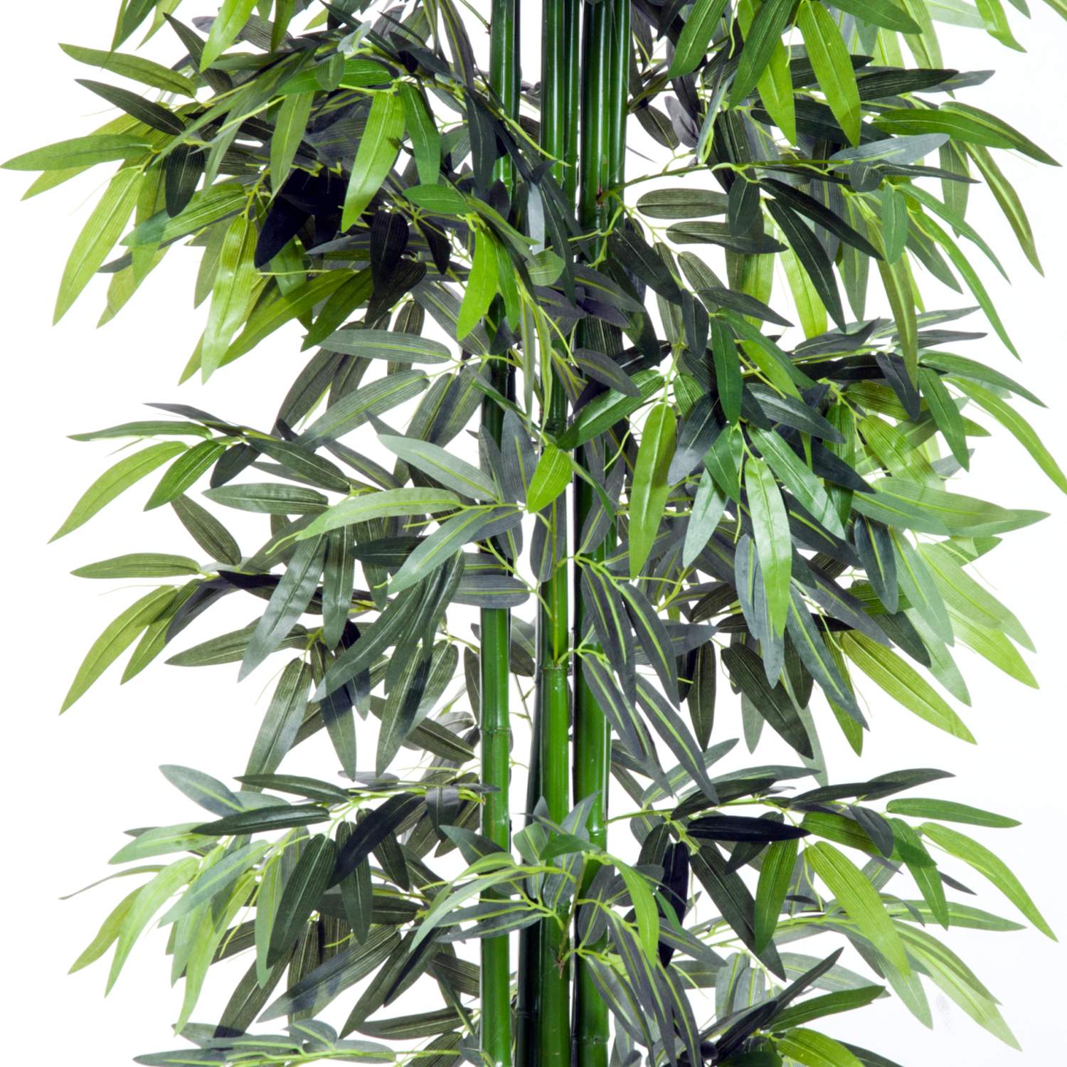 Konstgjord bambu med plantering – 180 cm realistisk grön