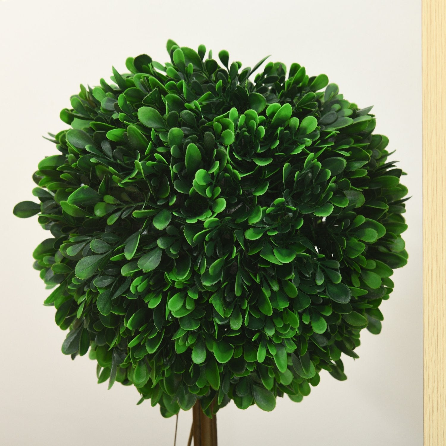 Konstgjorda buxbomsväxter, UV-beständig, 60 cm, set om 2