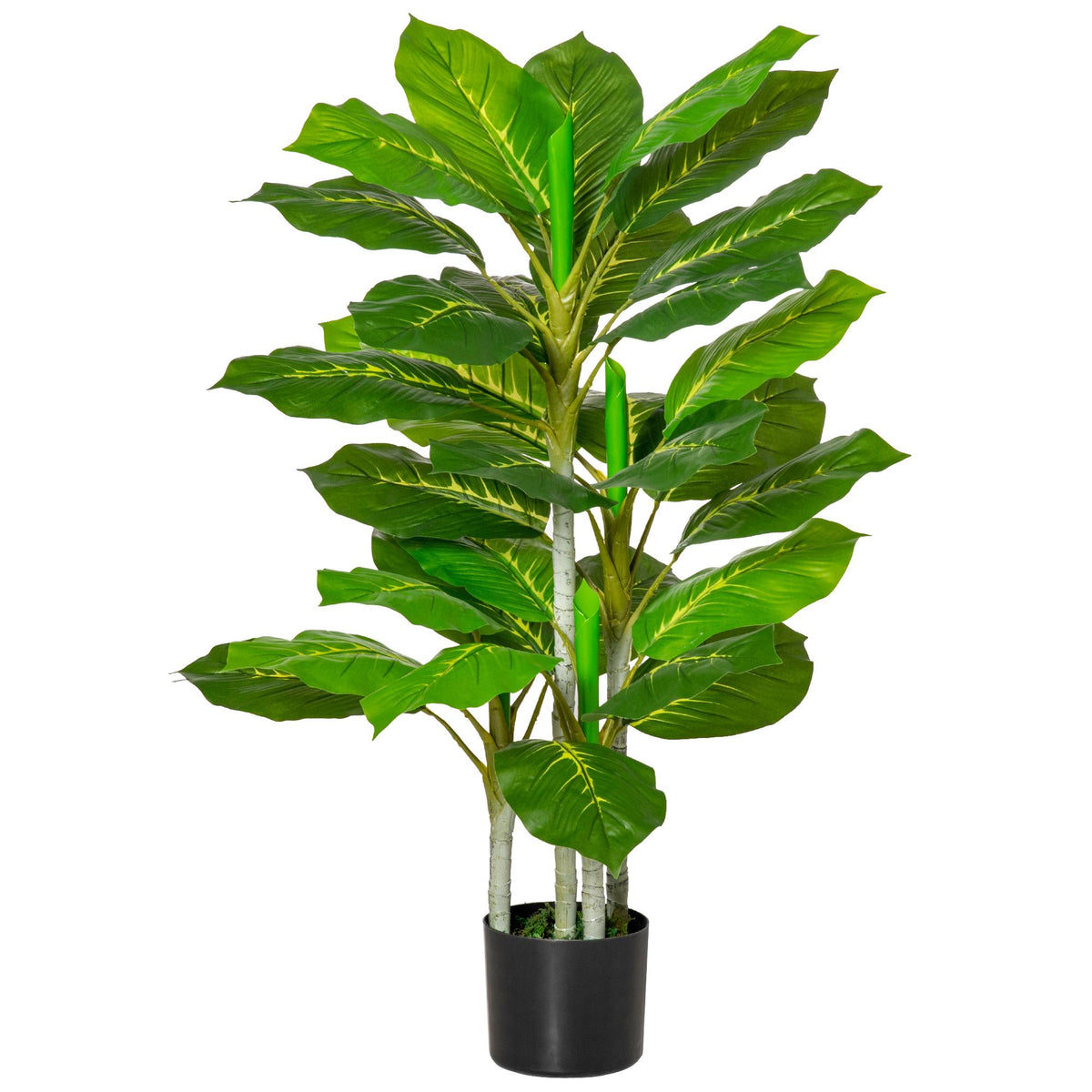Kunstig plante med potte, 95 cm, 33 blader
