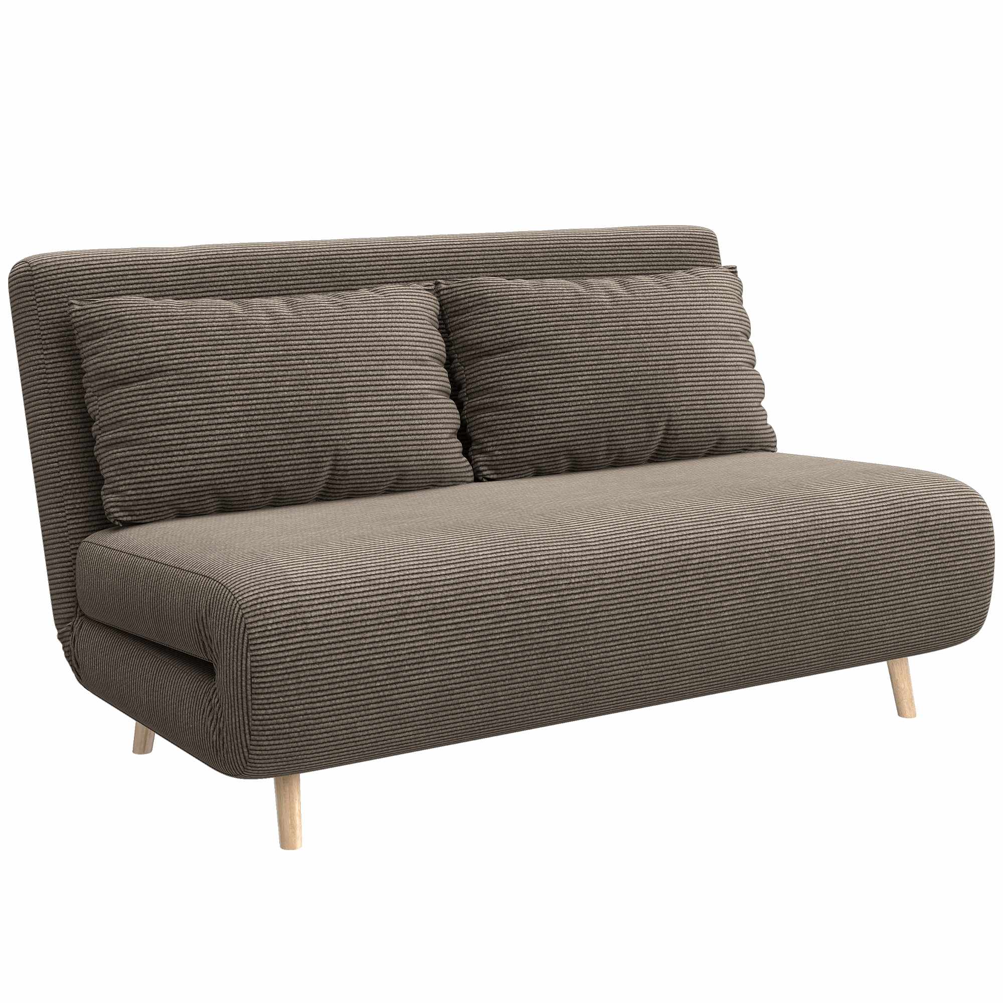 Konvertibel bäddsoffa, justerbart ryggstöd, manchester, 120 kg kapacitet