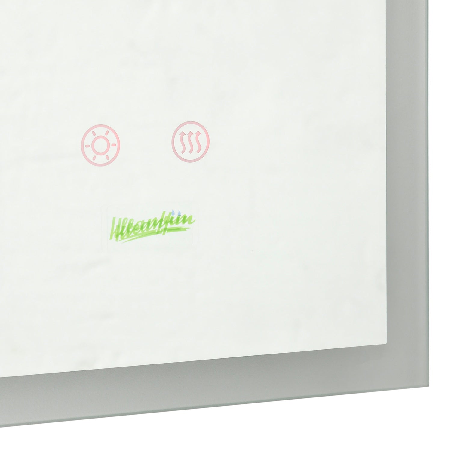 LED badrumsspegel – anti-dimma, IP44 vattentät, aluminium