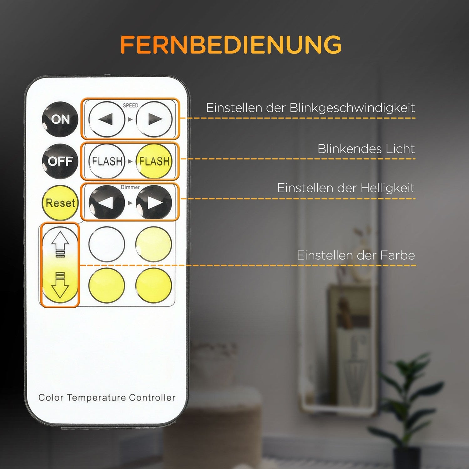 LED väggspegel och fullängdsspegel med aluminiumram