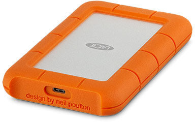 LaCie Rugged USB-C 1 TB - extern hårddisk