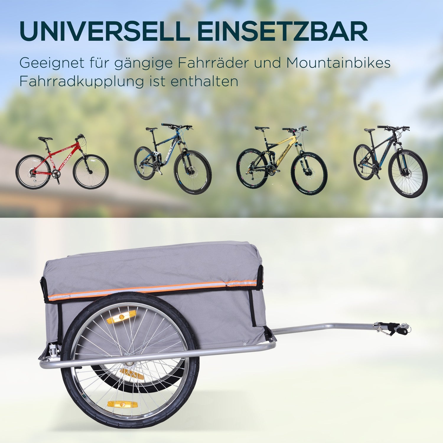 Cykellastvagn – hållbar design som är lätt att fästa