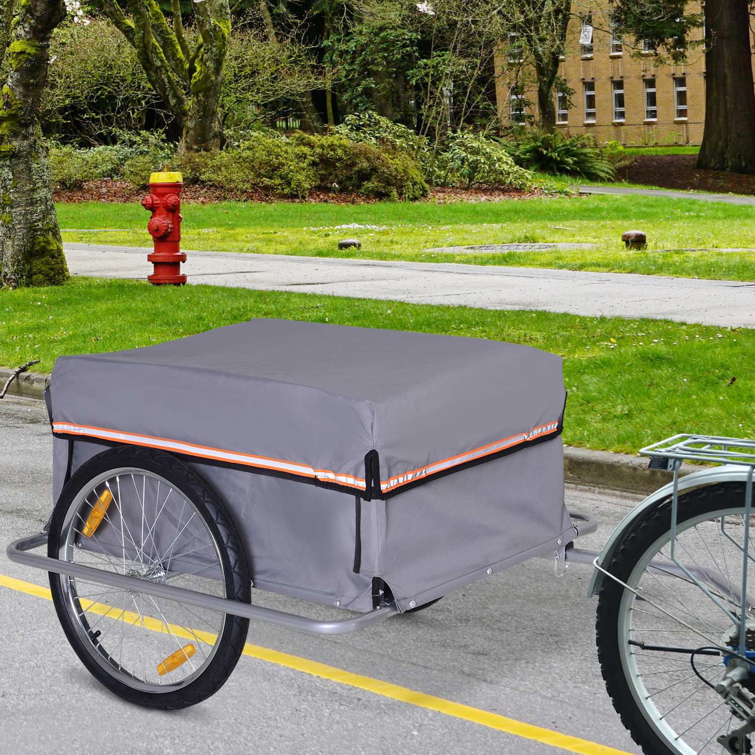Cykellastvagn – hållbar design som är lätt att fästa