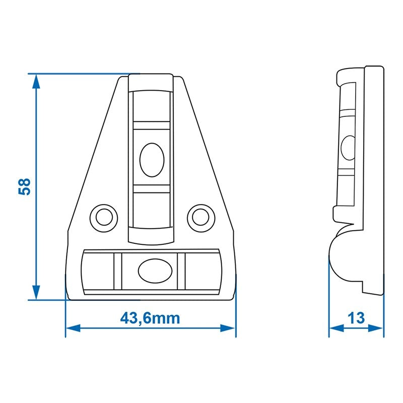 Leveler pyramid i blister