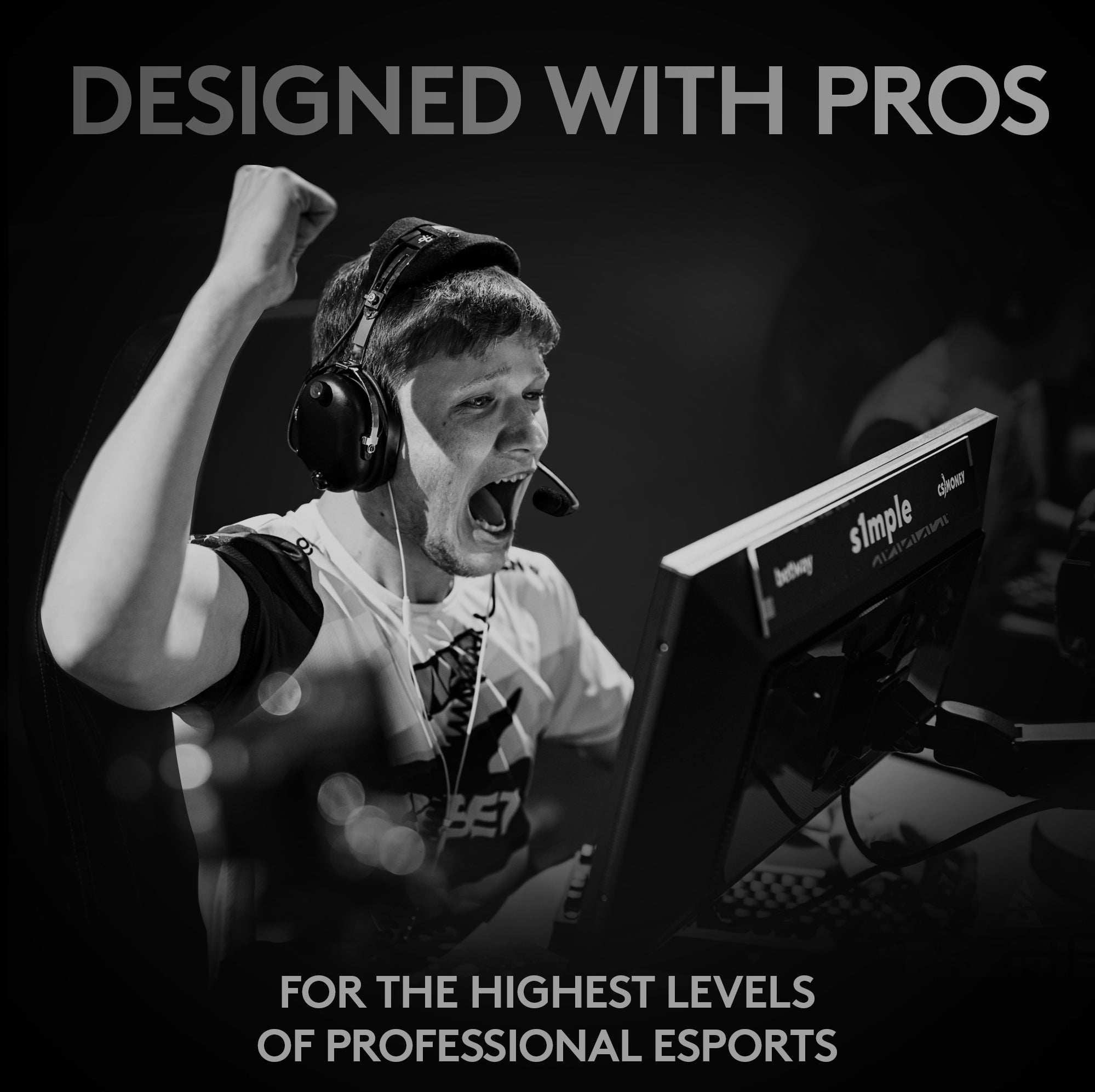 Logitech Pro X Superlight - spelmus, svart