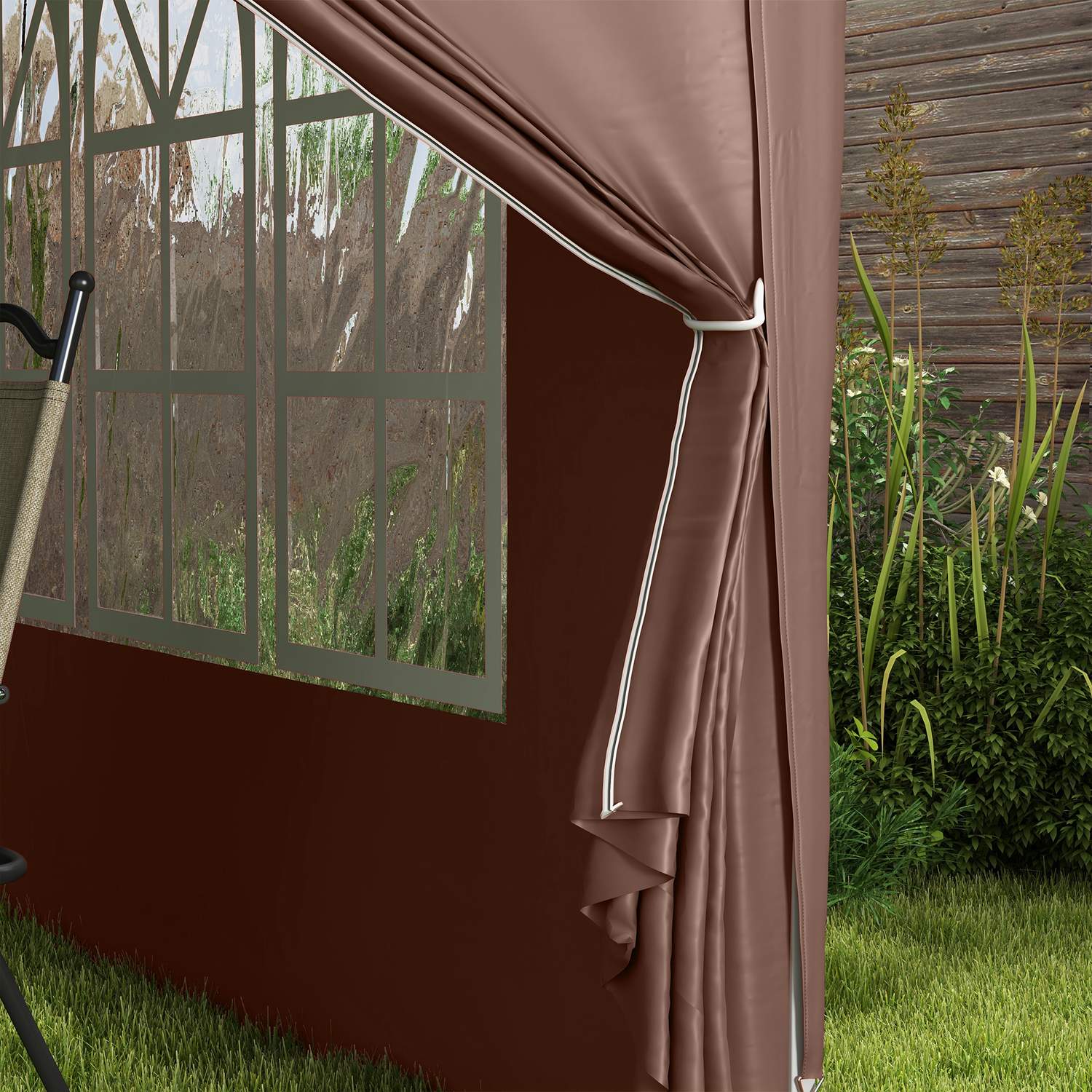 Pop-Up Gazebo 3x3m, UV-skydd, Vattenavvisande, Stabil
