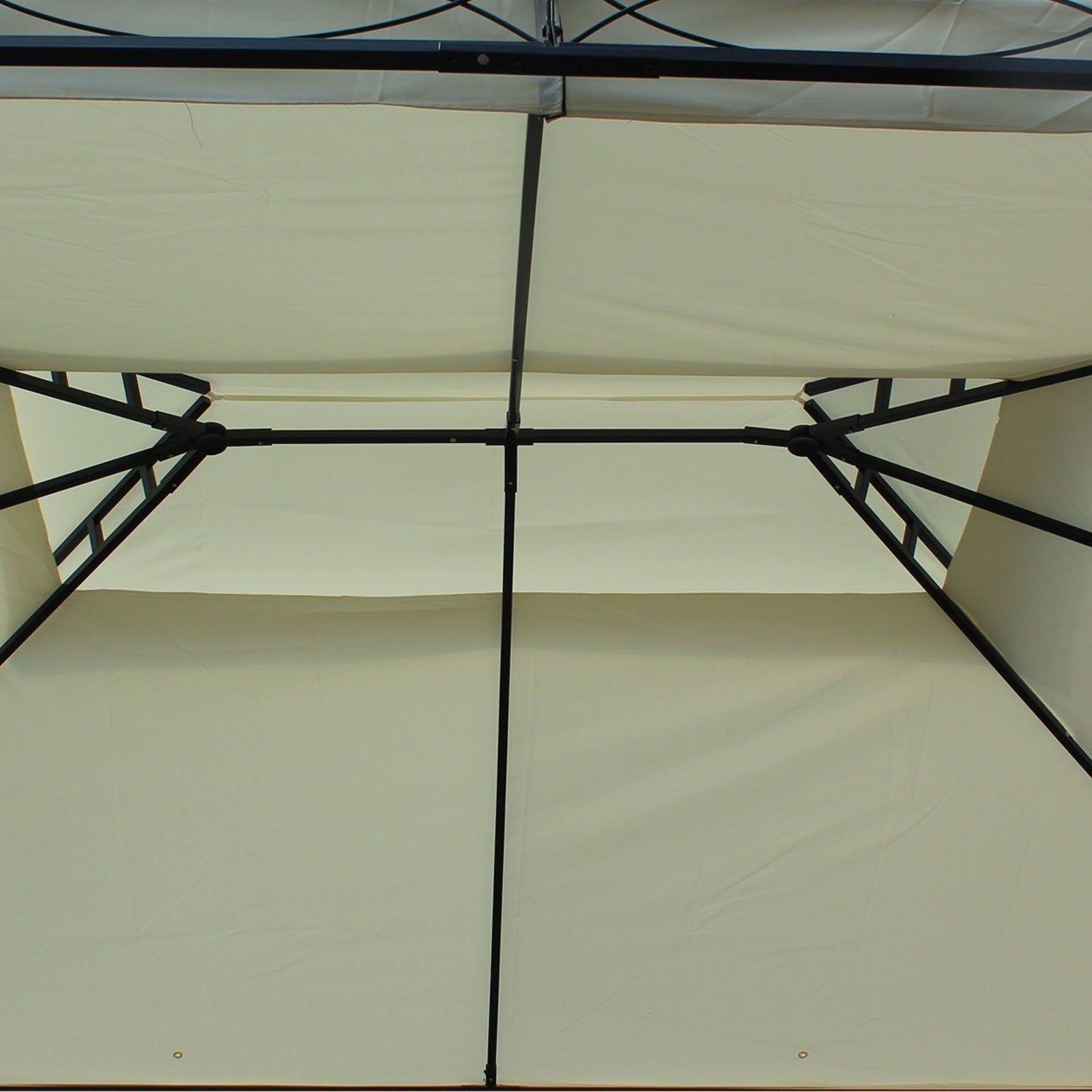Cream Luxury Garden Pavilion Tält 3x4 m – Perfekt för terrass