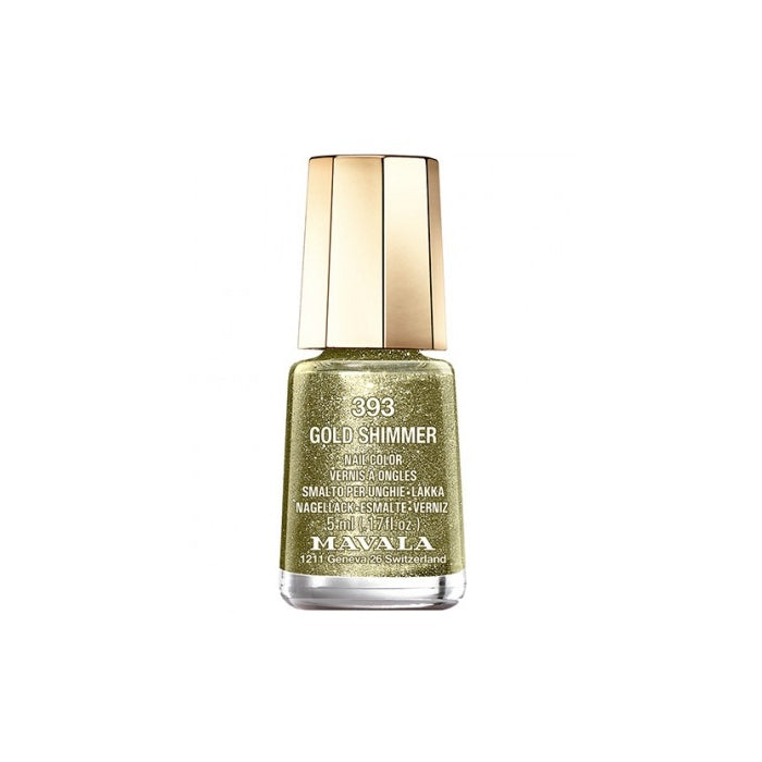 Mavala Nail Polish 393 Gold Shimmer 5ml