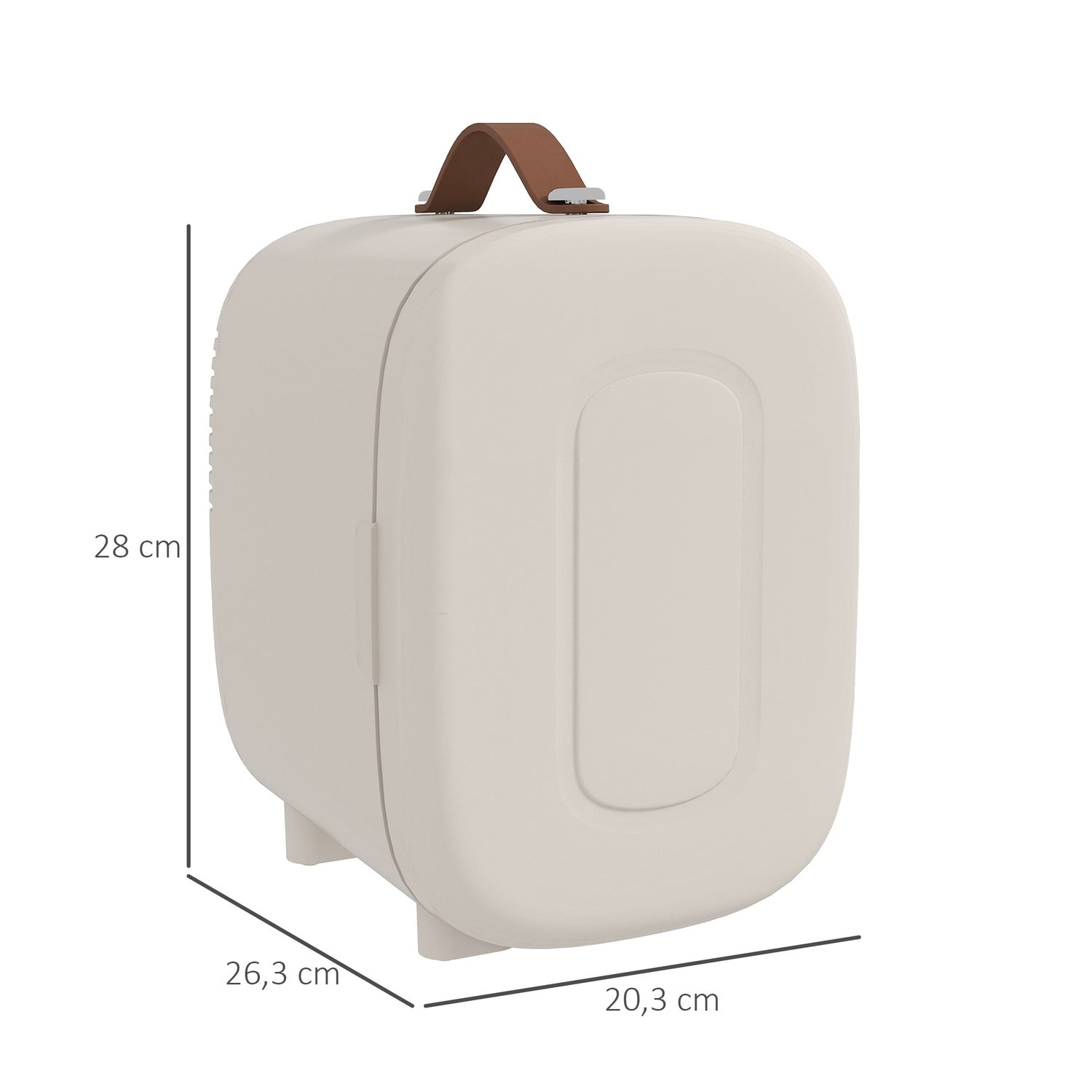 Portable Mini Fridge 4L – Kyla & Värme för kosmetika