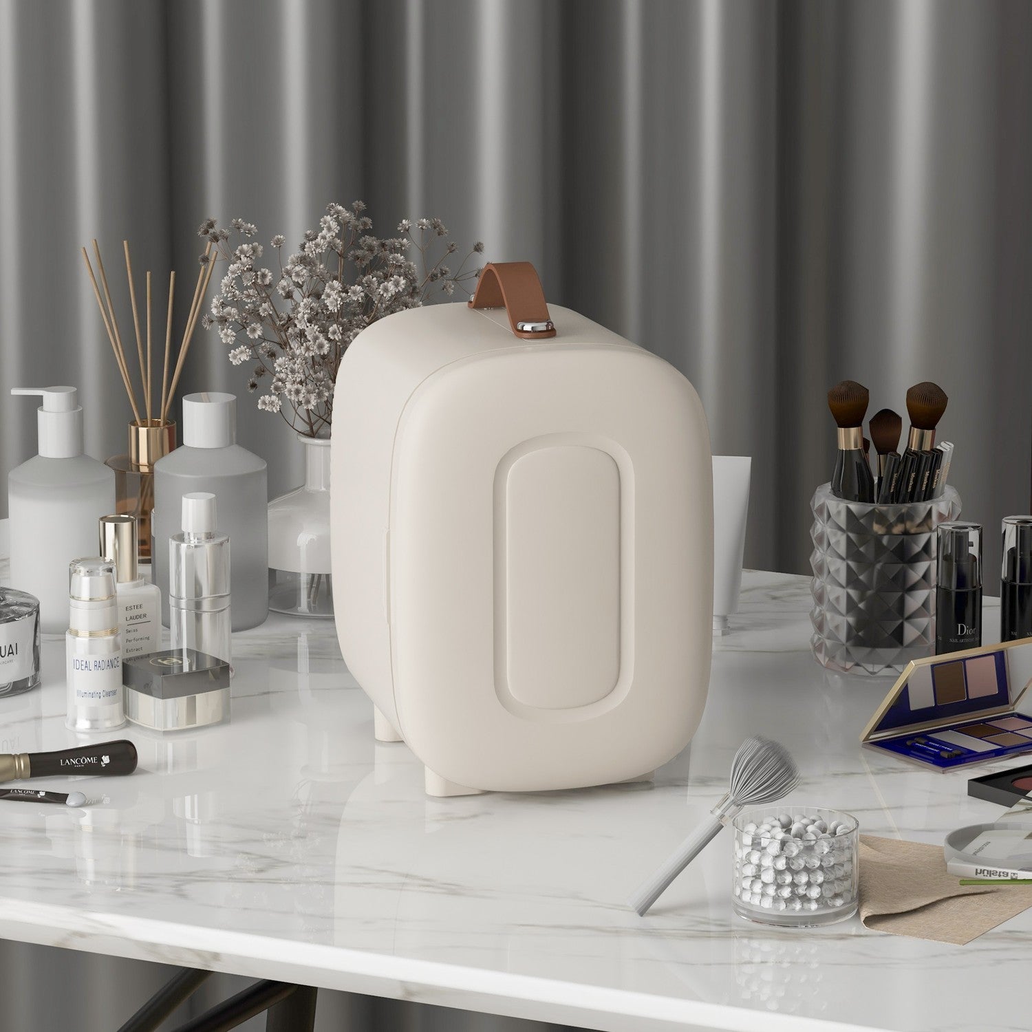 Portable Mini Fridge 4L – Kyla & Värme för kosmetika