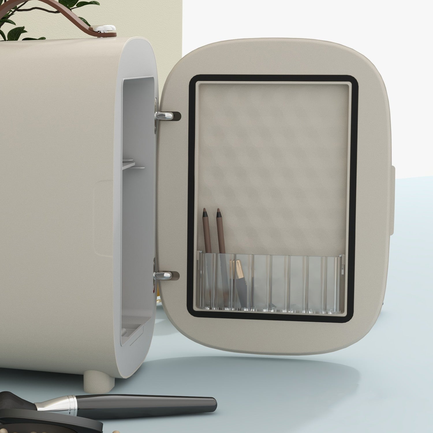 Portable Mini Fridge 4L – Kyla & Värme för kosmetika