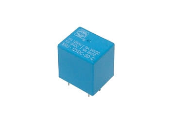 Miniatyrrelä 15A/28Vdc-125Vac 7A/220Vac 1 X Inverter 6Vdc