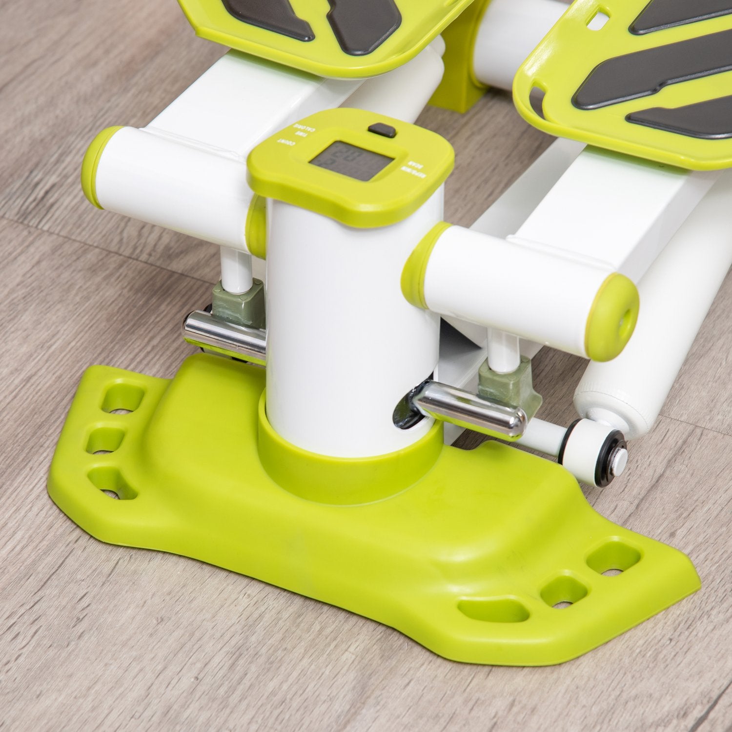 Mini Stepper för hemmet med LCD-skärm, halkfria pedaler