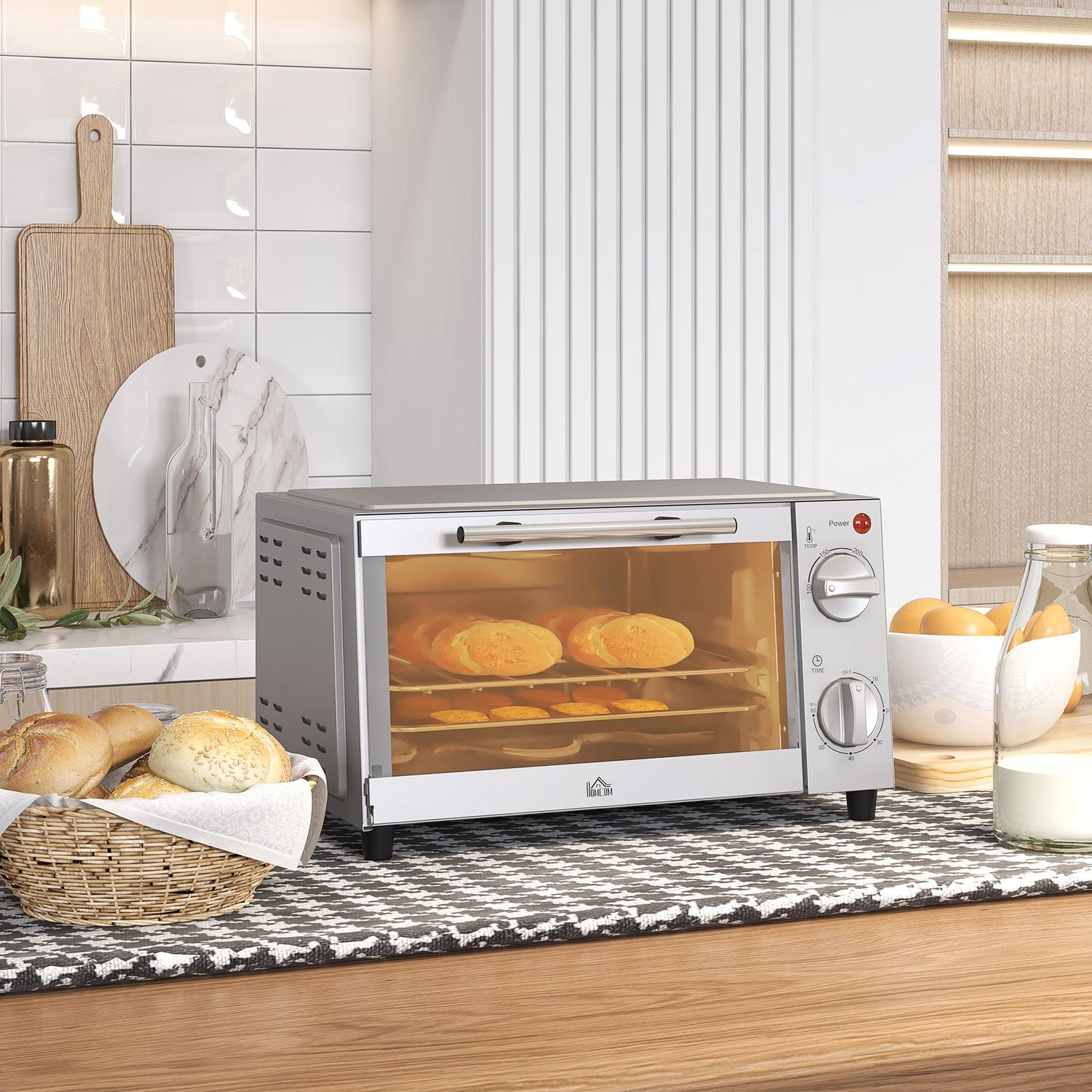 Miniugn 9L, Justerbar Temp & Timer, Rostfritt stål