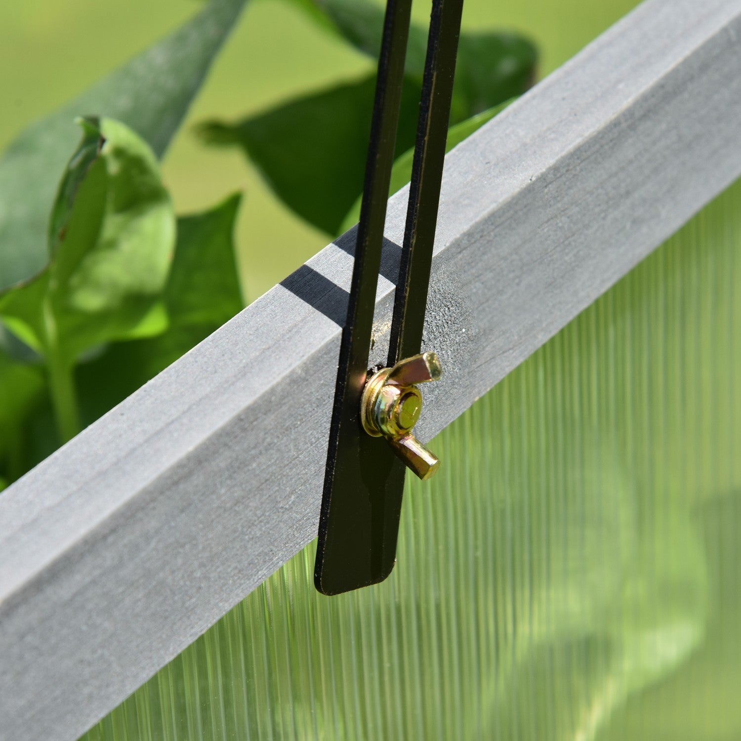 Miniväxthus med UV-skydd, Vintertät, 100x65x40 cm