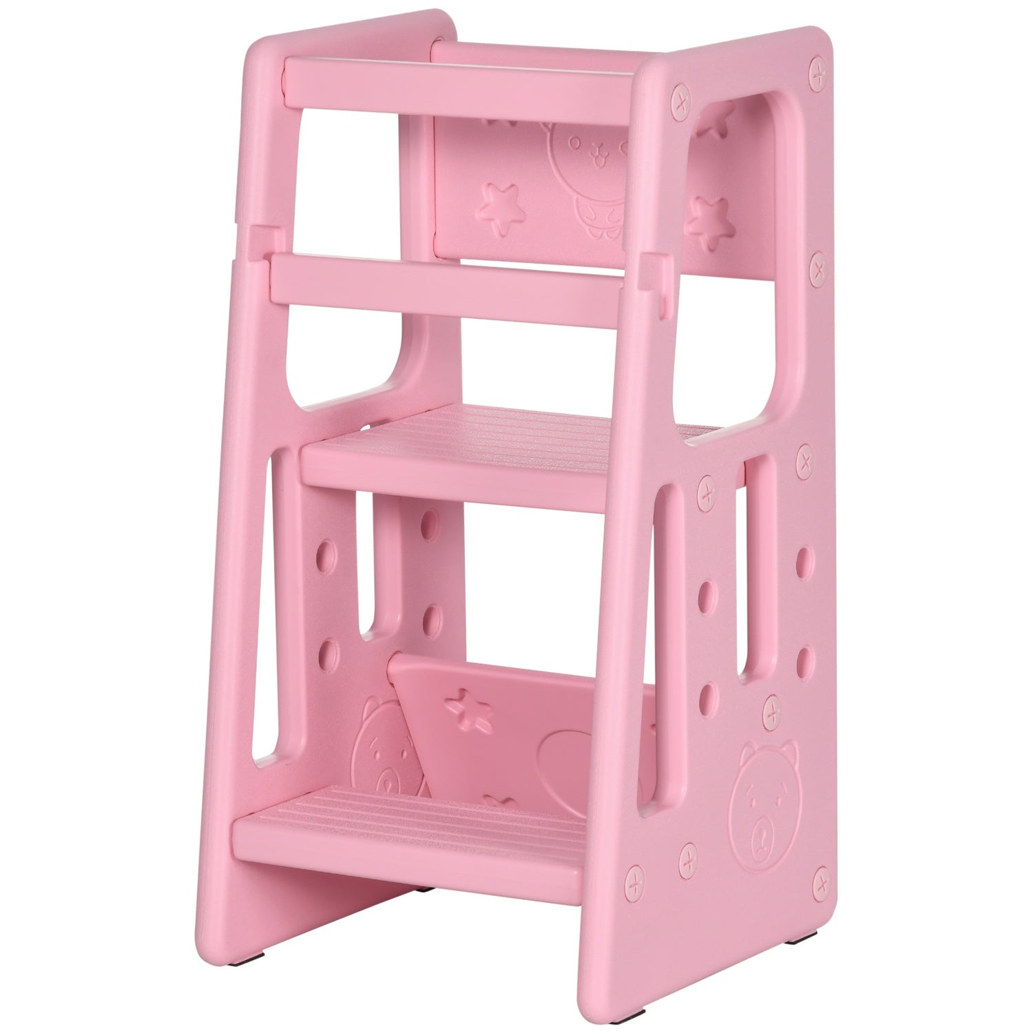 Montessori Learning Tower Step Pall, justerbar höjd, HDPE