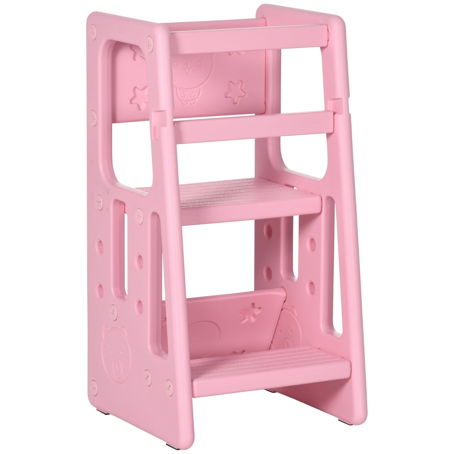 Montessori Learning Tower Step Pall, justerbar höjd, HDPE