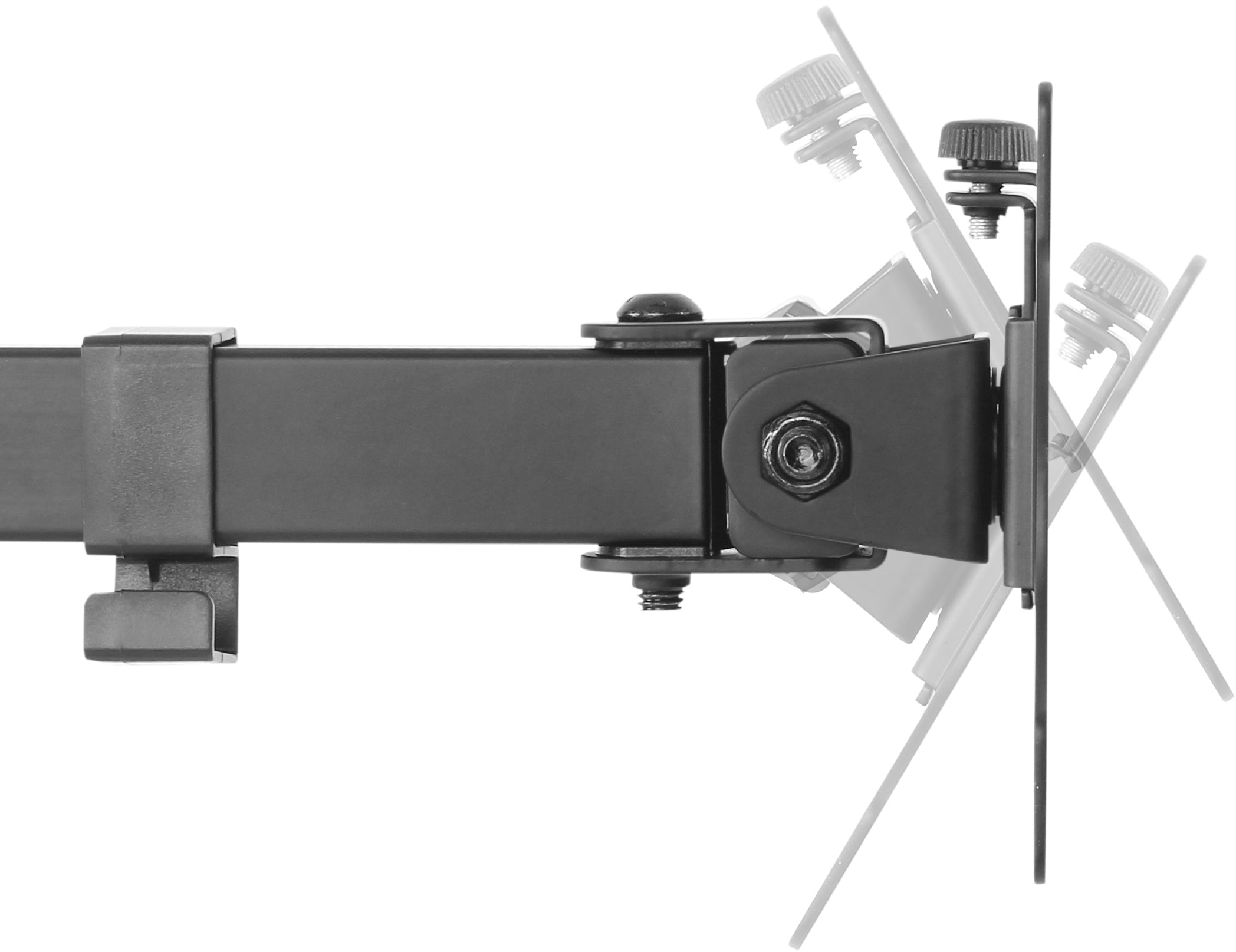 Mozi Basic Stativ med Dual Joint - bordsben för en bildskärm