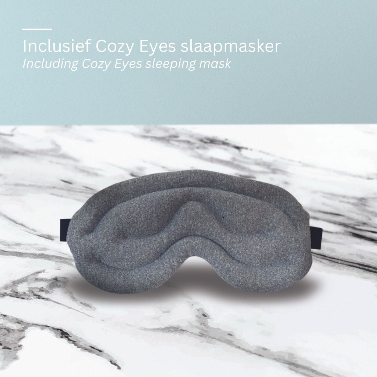 Mysiga Boots & Cozy Eyes - Värme/kylande Tofflor och ögonmask
