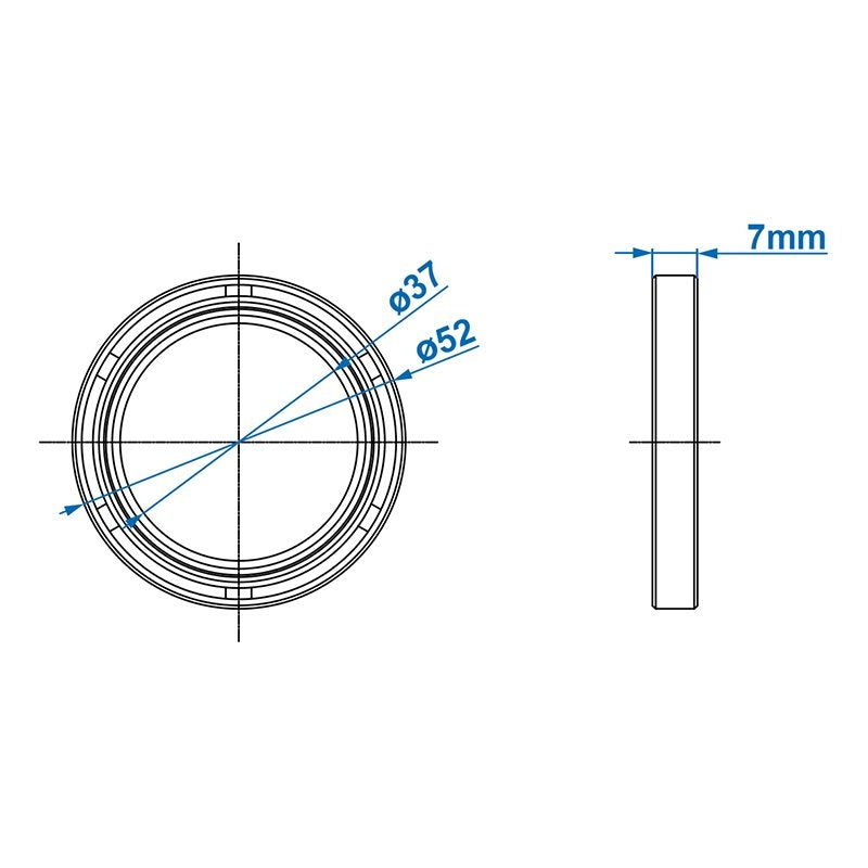 Navtätning 40x52x7mm