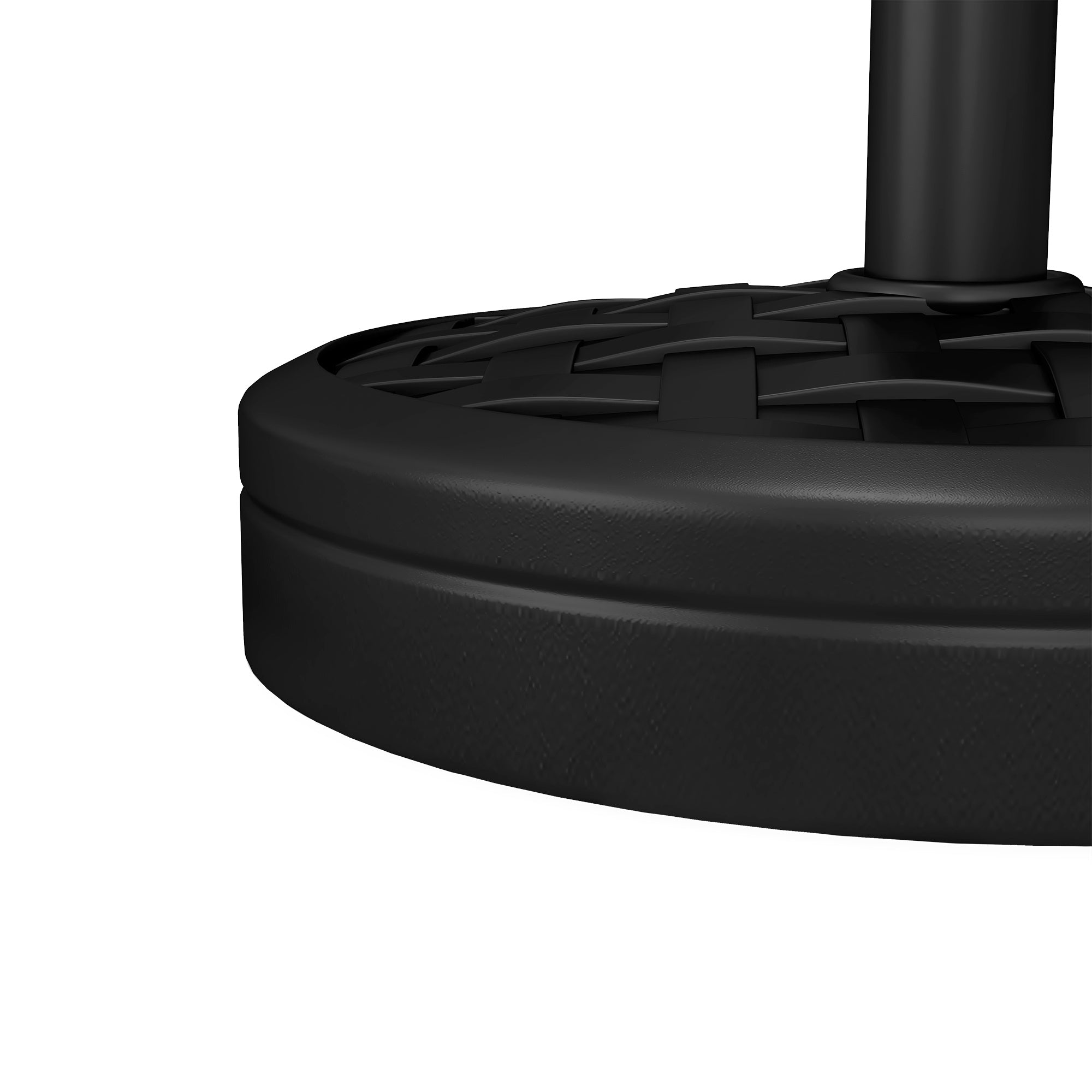 Paraplyfot, HDPE med betong, passar 32-48 mm stänger