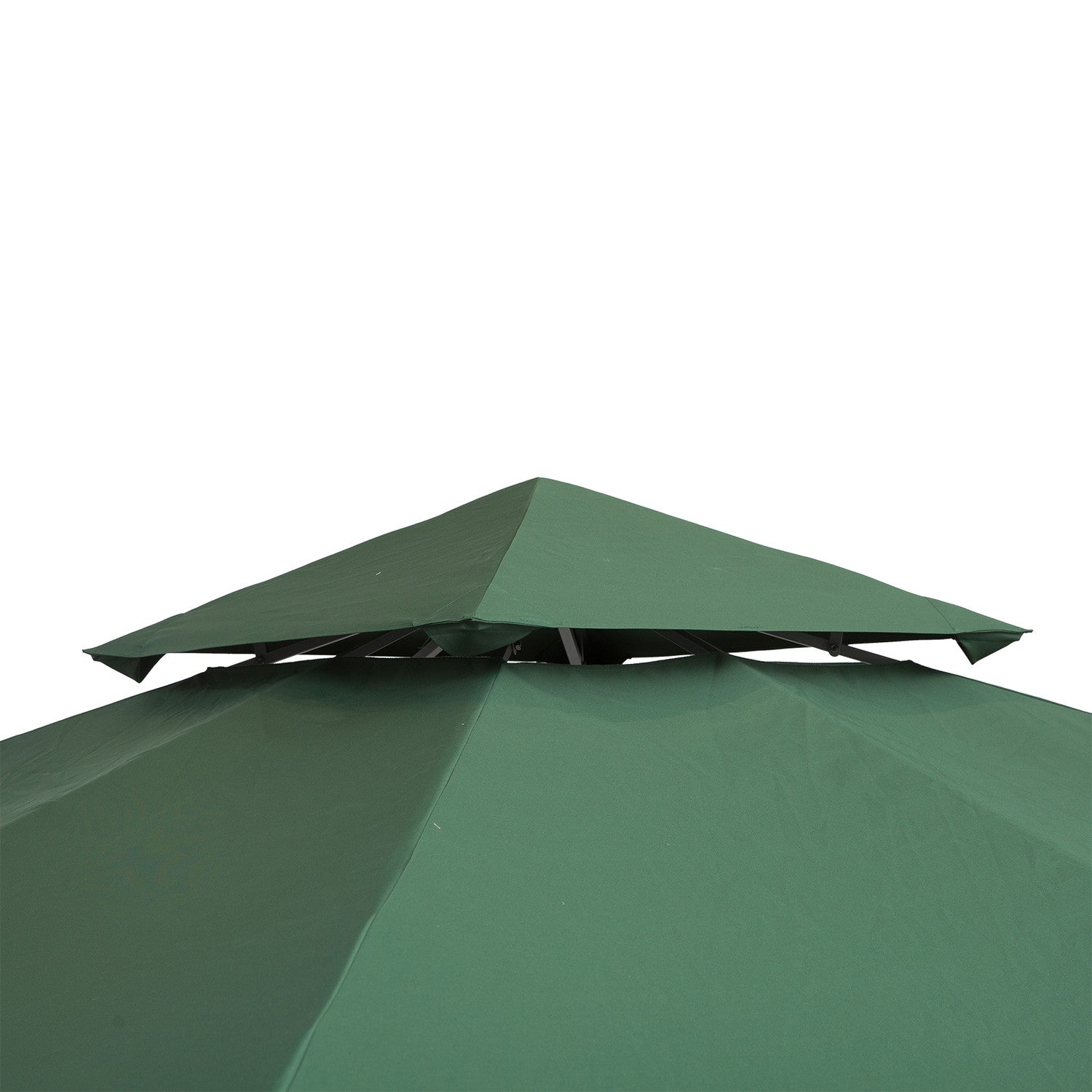 Kolgrå Vattenavvisande 3x3M Gazebo Takbyte