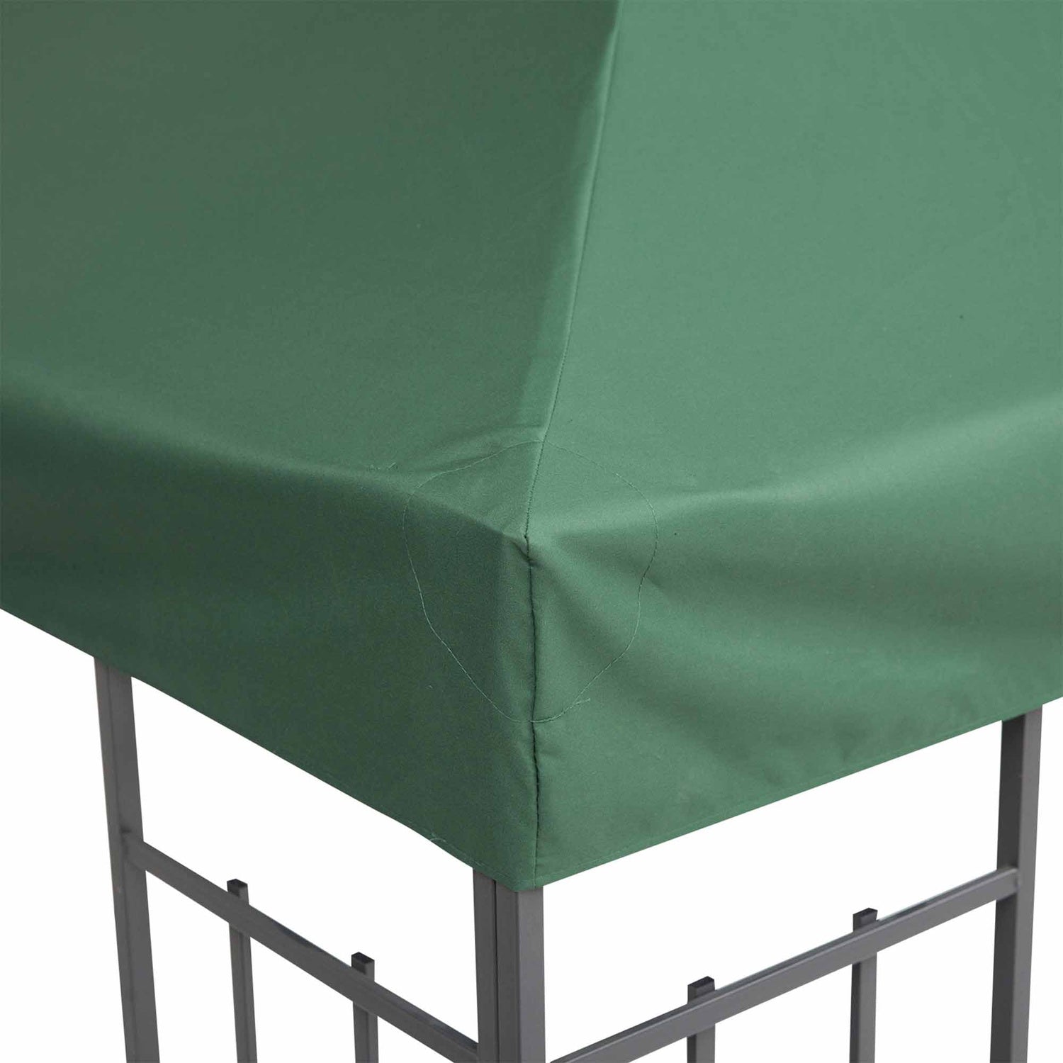 Kolgrå Vattenavvisande 3x3M Gazebo Takbyte
