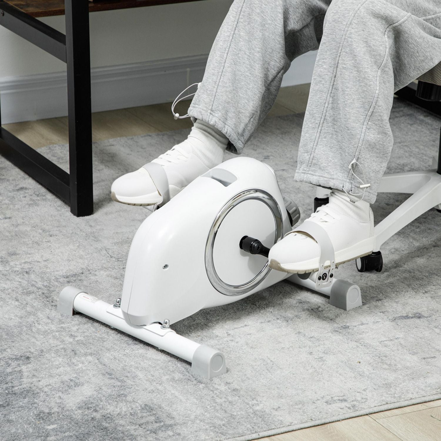Mini motionscykel för seniorer med LCD-skärm och 8 motståndsnivåer