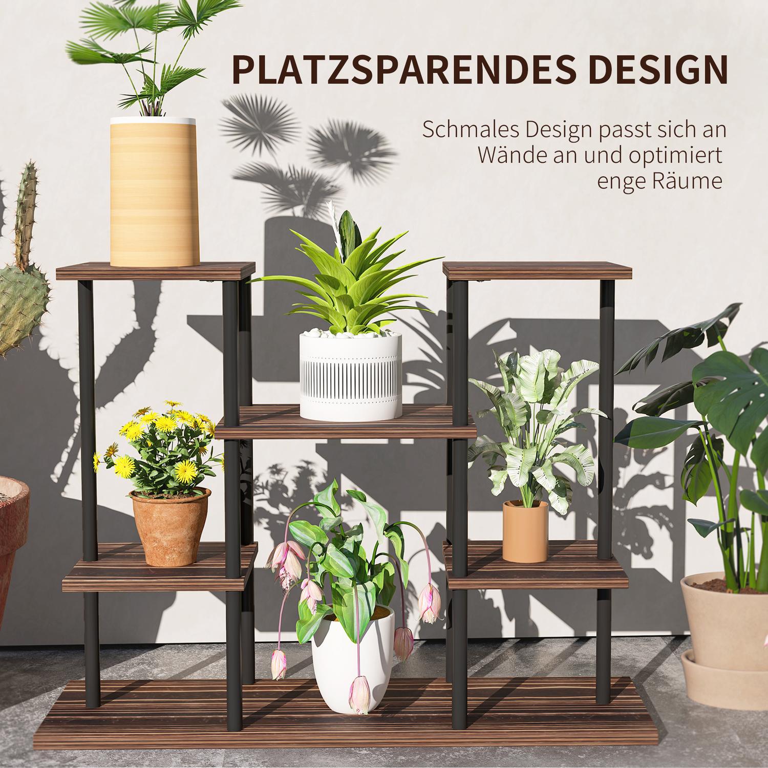 Plantställning i trä, 61,5 cm, inomhus/utomhus
