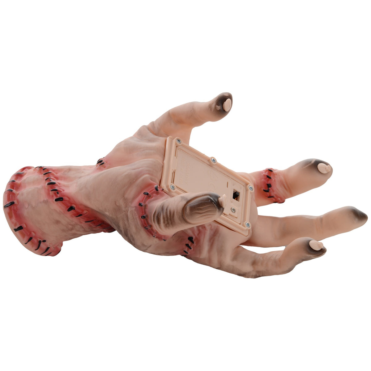 Realistisk 21 cm Halloween Scar Hand Prop med action och ljud