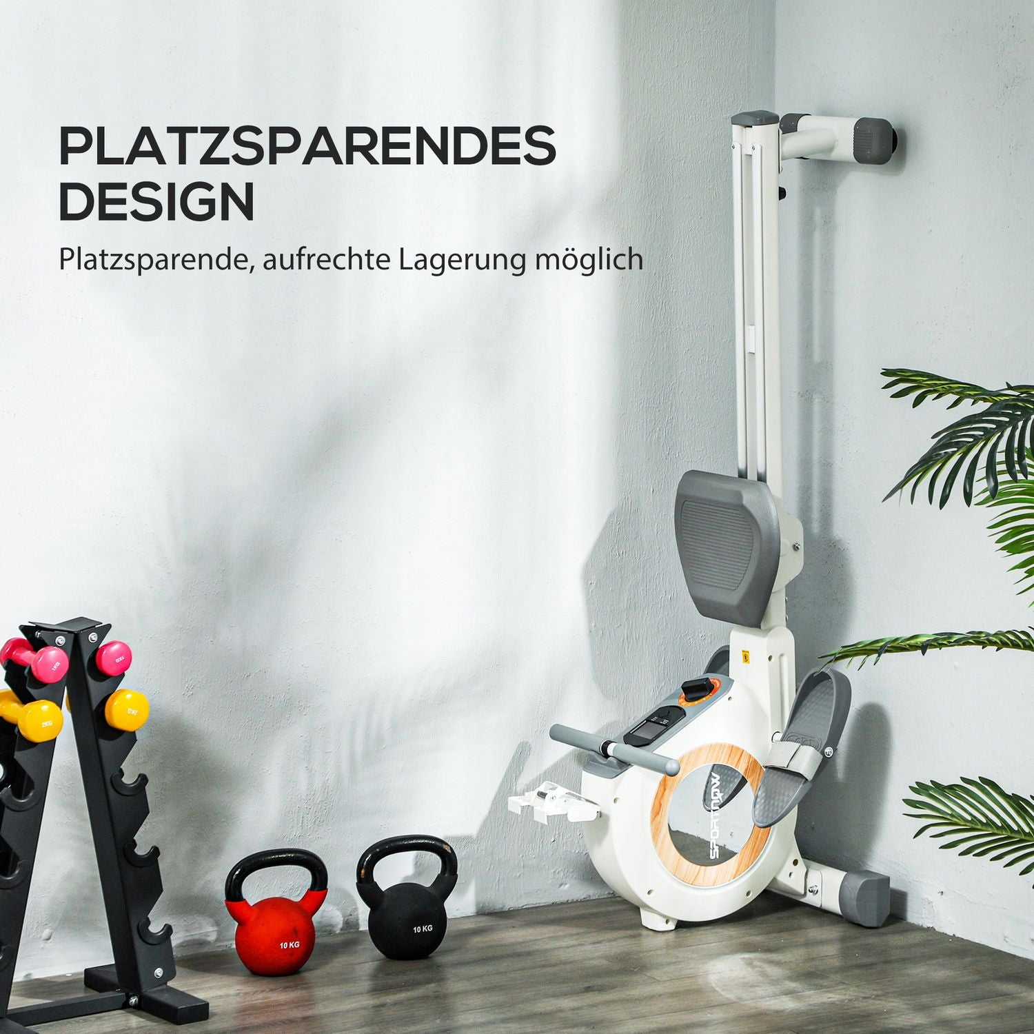 Magnetisk roddmaskin för hemmet med 16 motståndsnivåer