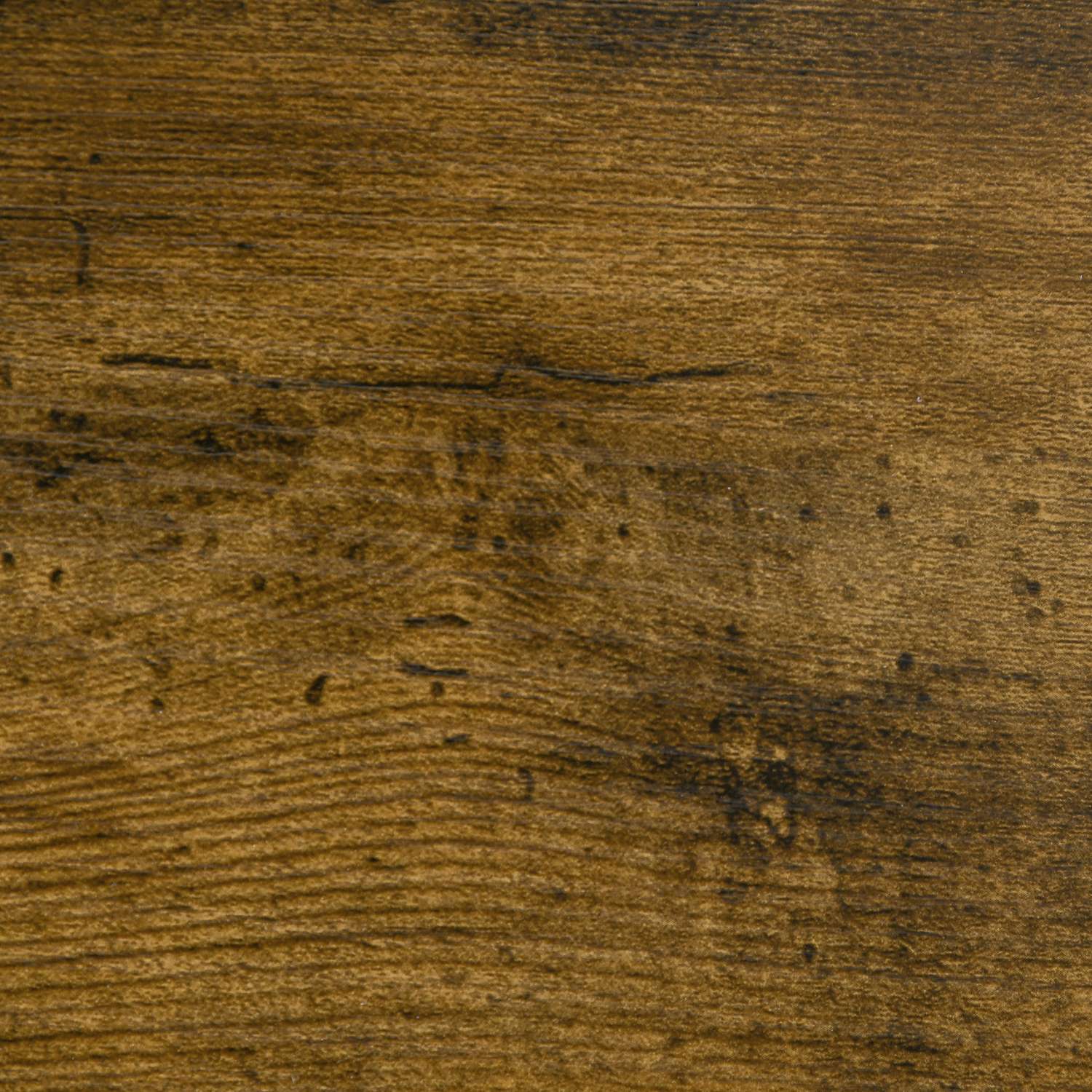 Rustik brun köksvagn, 2 förvaringskorgar, svängbara hjul