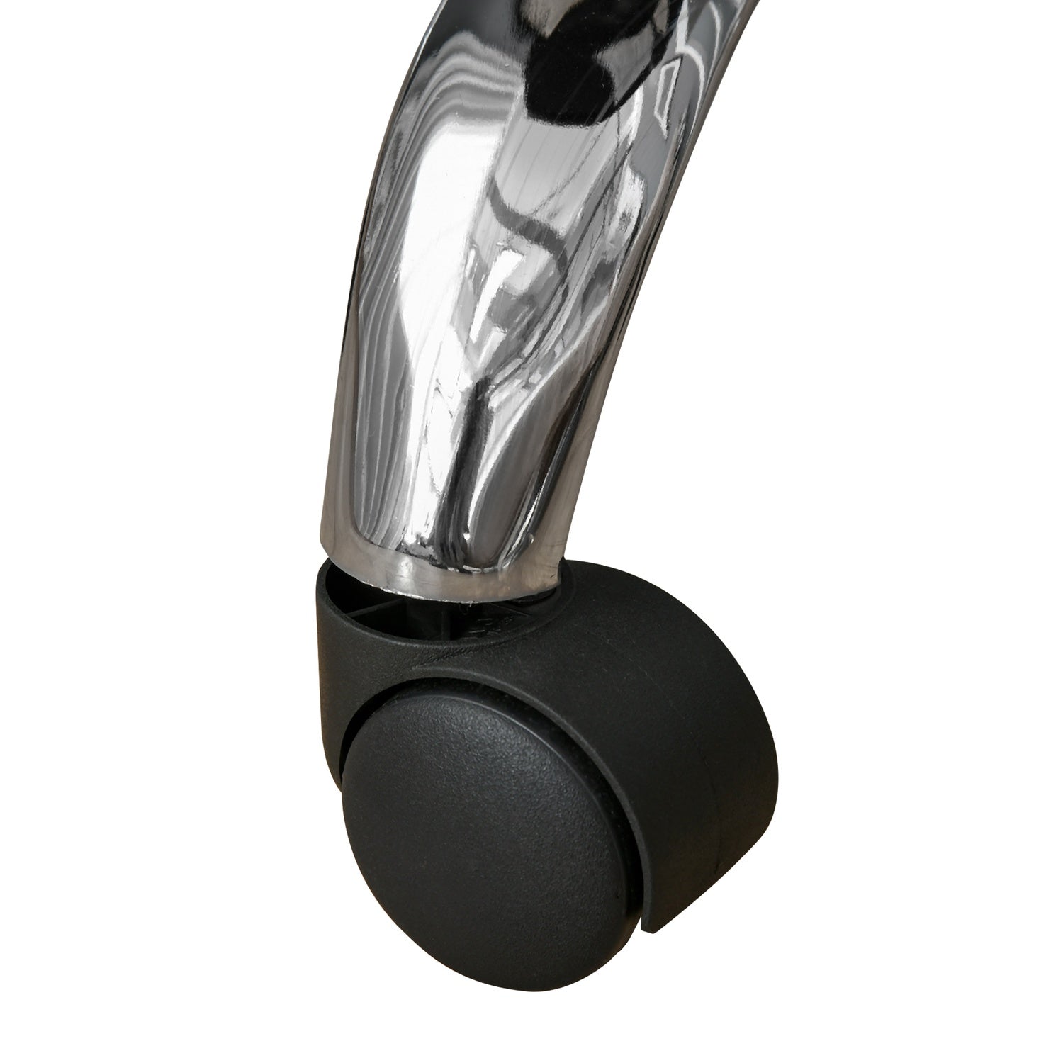 Black Velvet Salon Chair – Justerbar vridbar med hjul